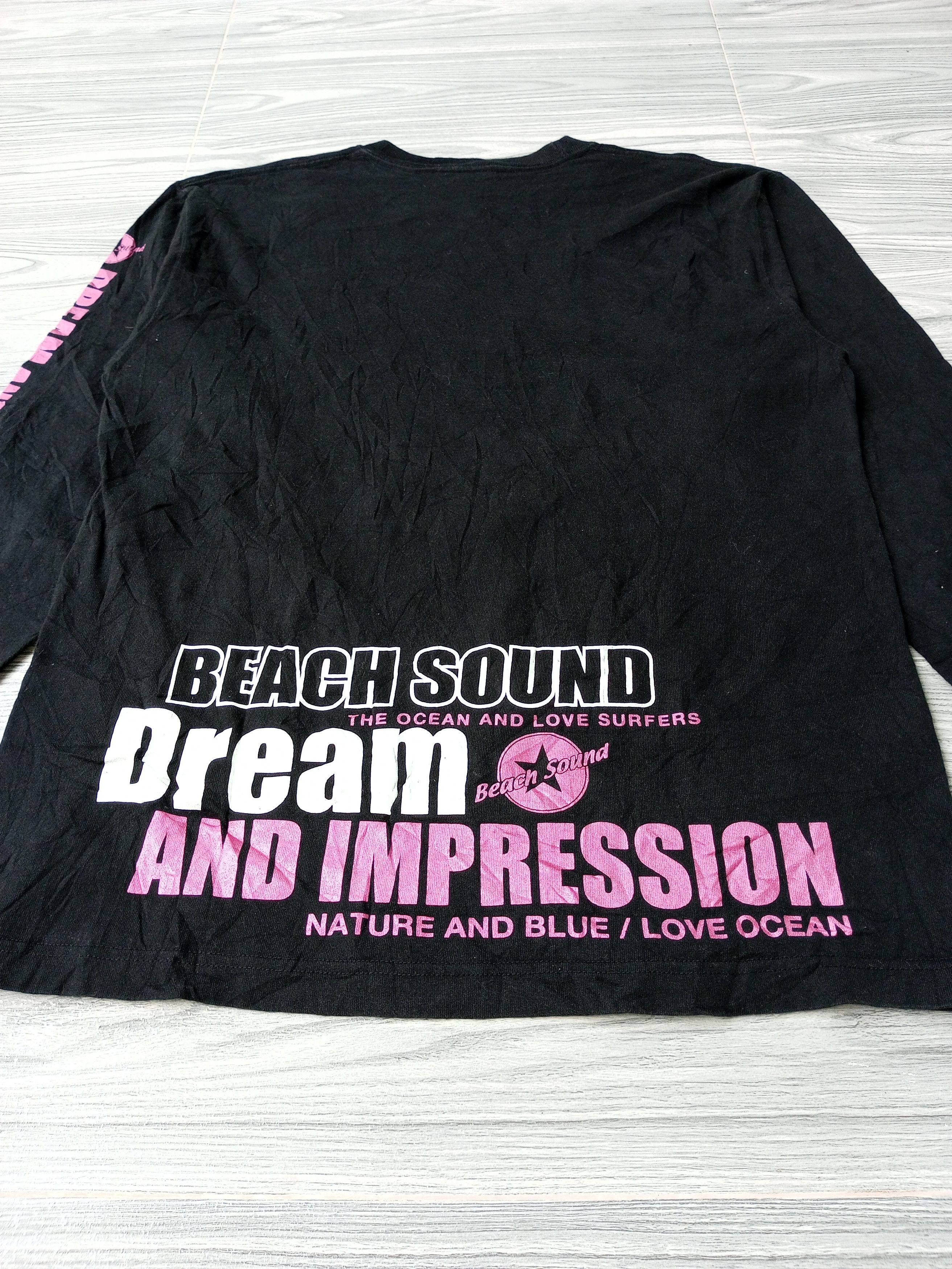 Gotcha 🔥CRAZY🔥BEACH SOUND JAPANESE POEM IF6WAS9 LGB SURF STYLE Size US L / EU 52-54 / 3 - 14 Thumbnail