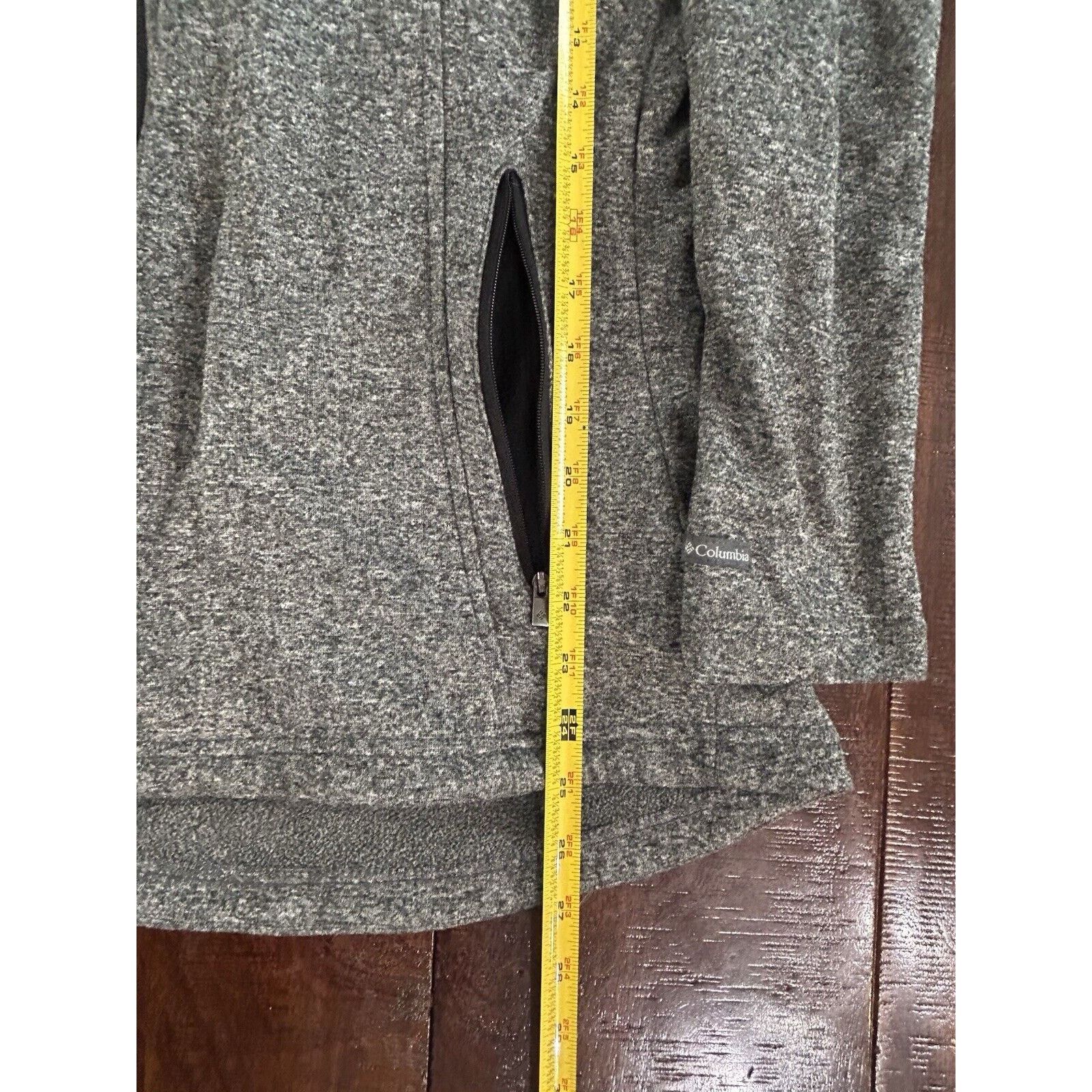 Columbia Columbia Women’s Full Zip Hoodie Jacket Black And Gray XS Size XS / US 0-2 / IT 36-38 - 2 Thumbnail