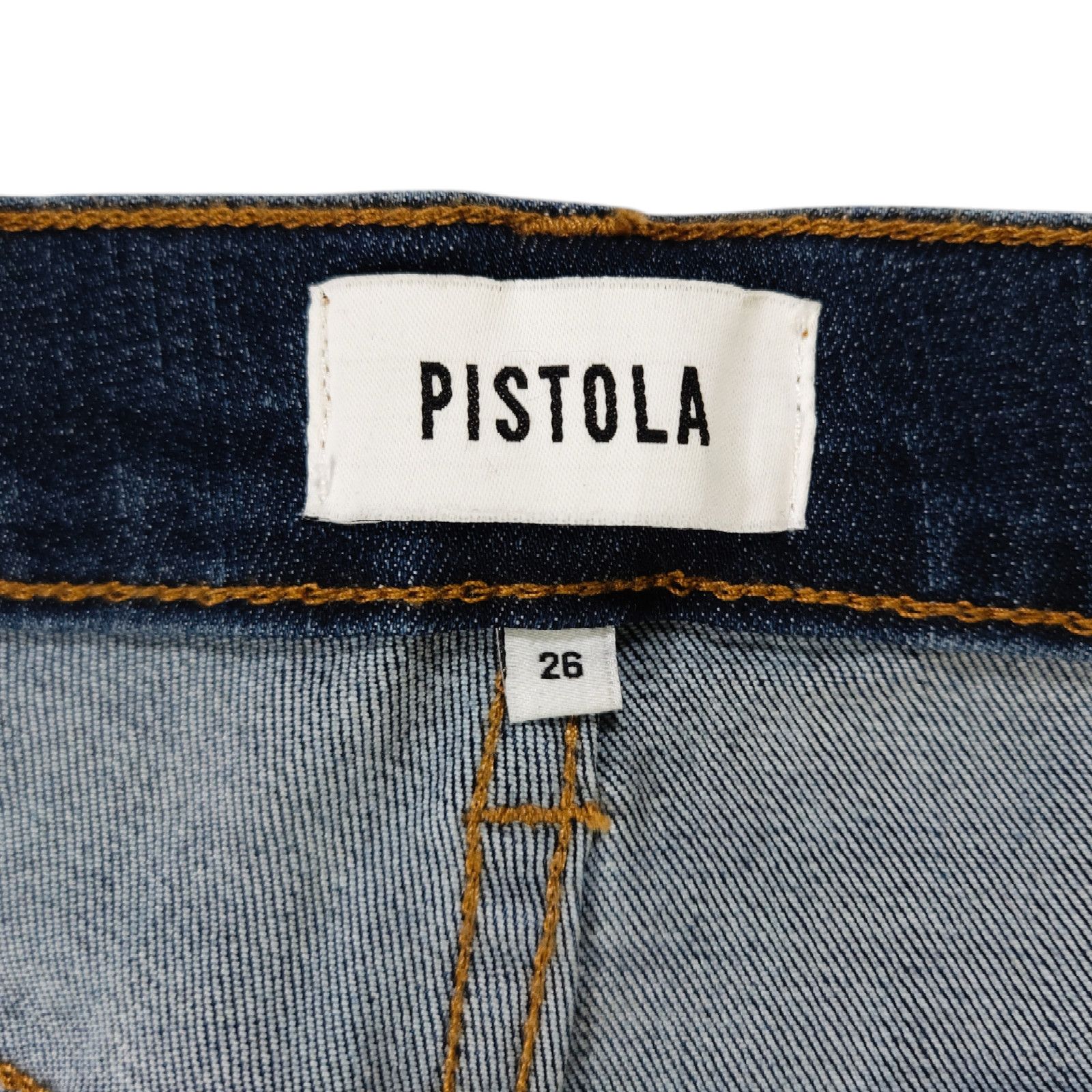 Pistola Pistola Aline High Rise Ankle Jeans Leather Piping NWT 26x27 Size 26" / US 2 / IT 38 - 7 Thumbnail