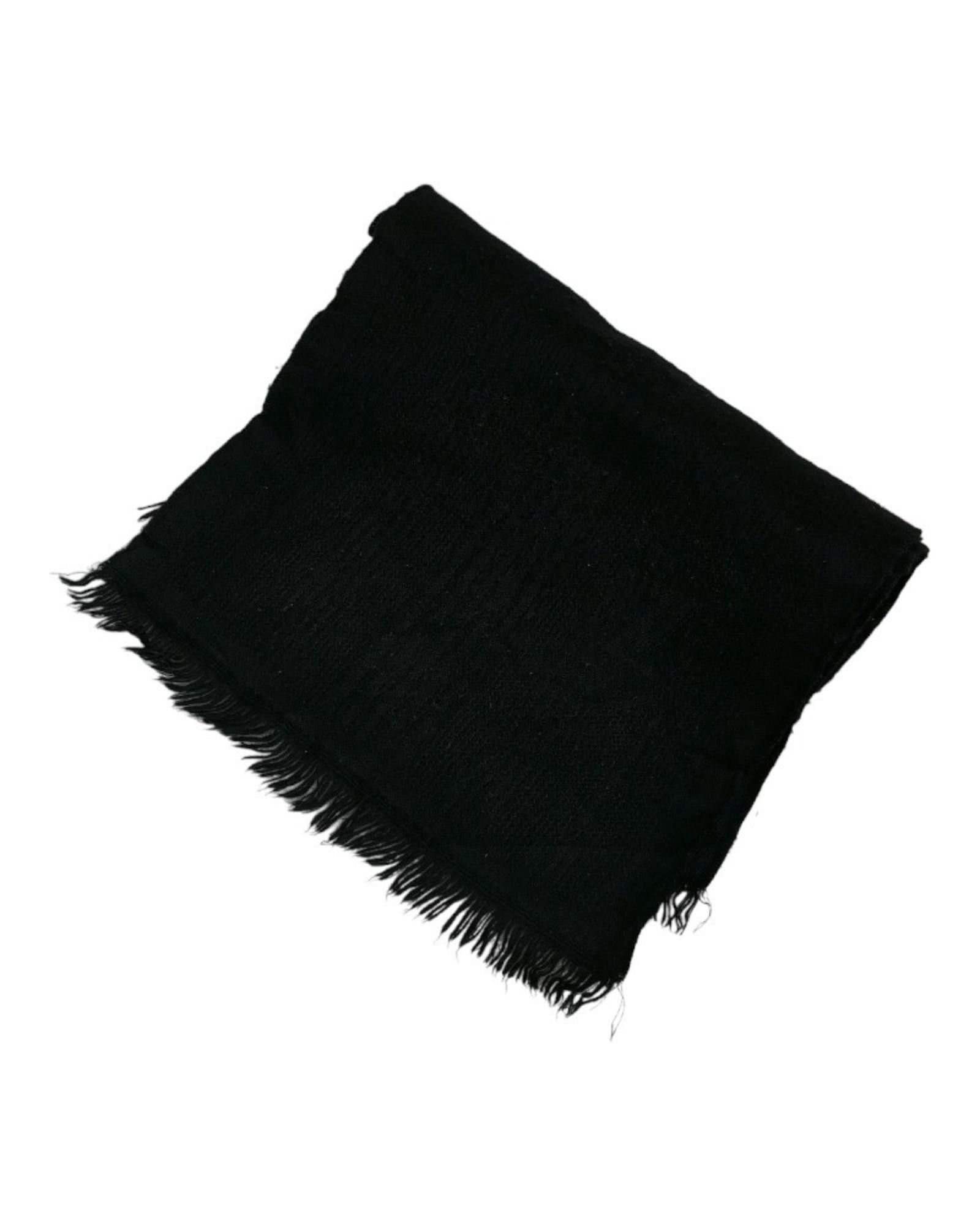 image of Luxurious Louis Vuitton Monogram Stole For Men in Black