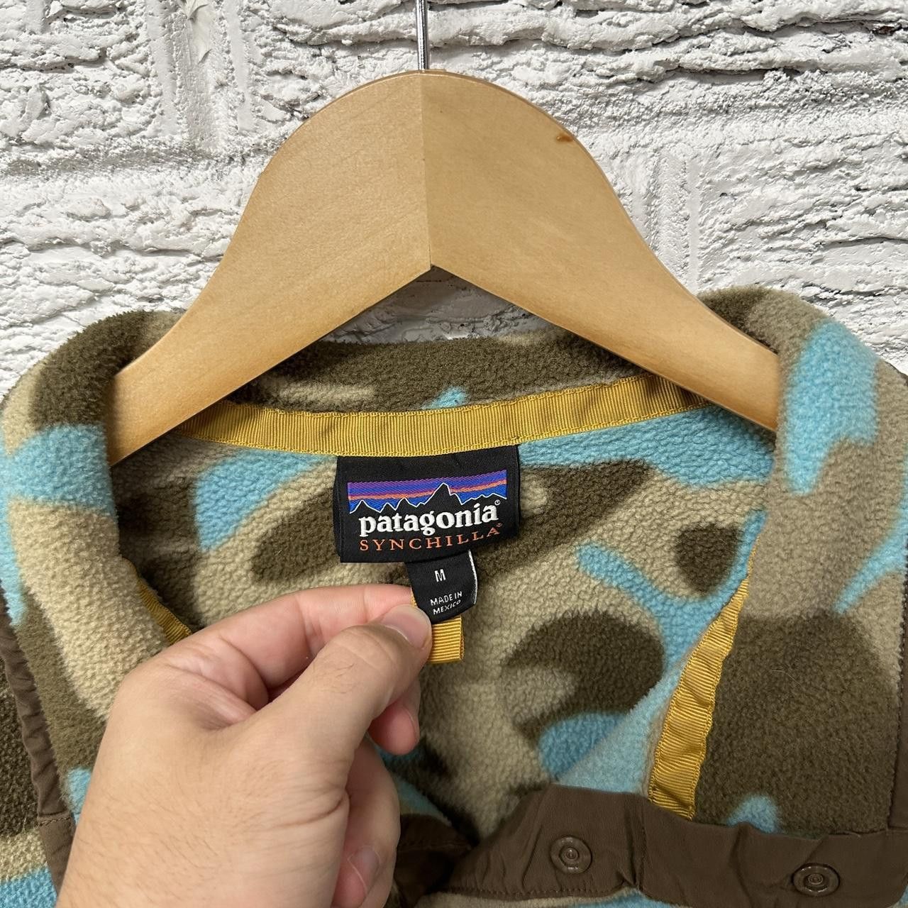 Patagonia Patagonia Synchilla Camo Snap T Fleece Jacket Medium Size US M / EU 48-50 / 2 - 4 Thumbnail