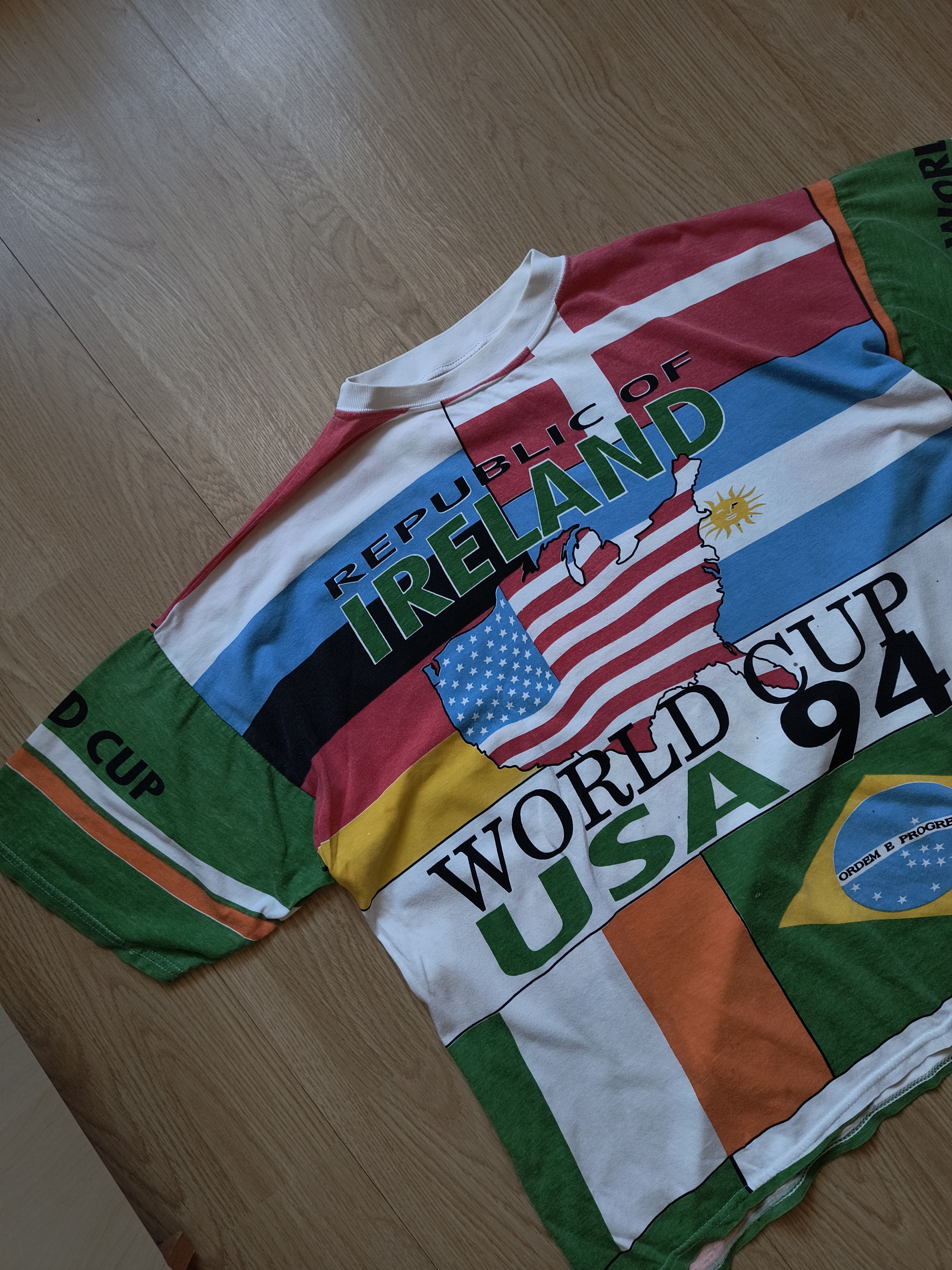 Vintage Vintage Ireland football soccer world cup 94 USA t-shirt Size US L / EU 52-54 / 3 - 2 Thumbnail