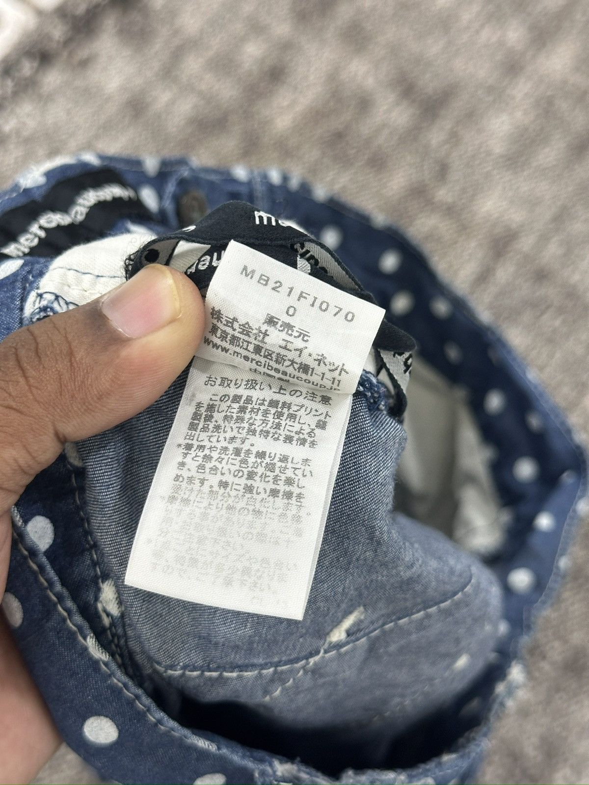 Issey Miyake × Japanese Brand × mercibeaucoup Jevous Enprie by Issey Miyake High Rise Polkadot Pants Size US 30 / EU 46 - 12 Thumbnail