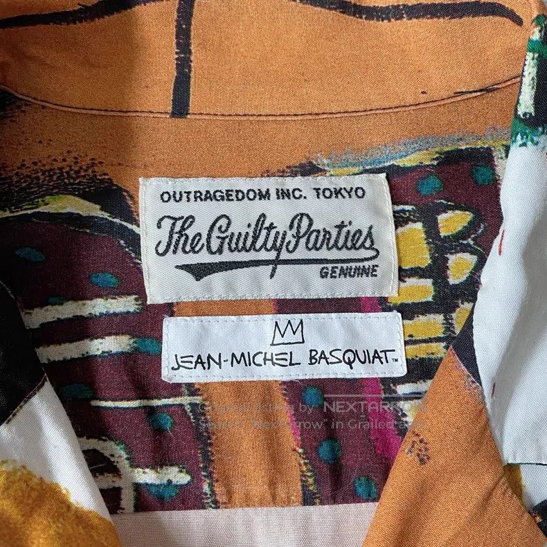 Wacko Maria Wacko Maria Basquit Hawaiian yellow stitching graffiti sho Size US S / EU 44-46 / 1 - 4 Thumbnail