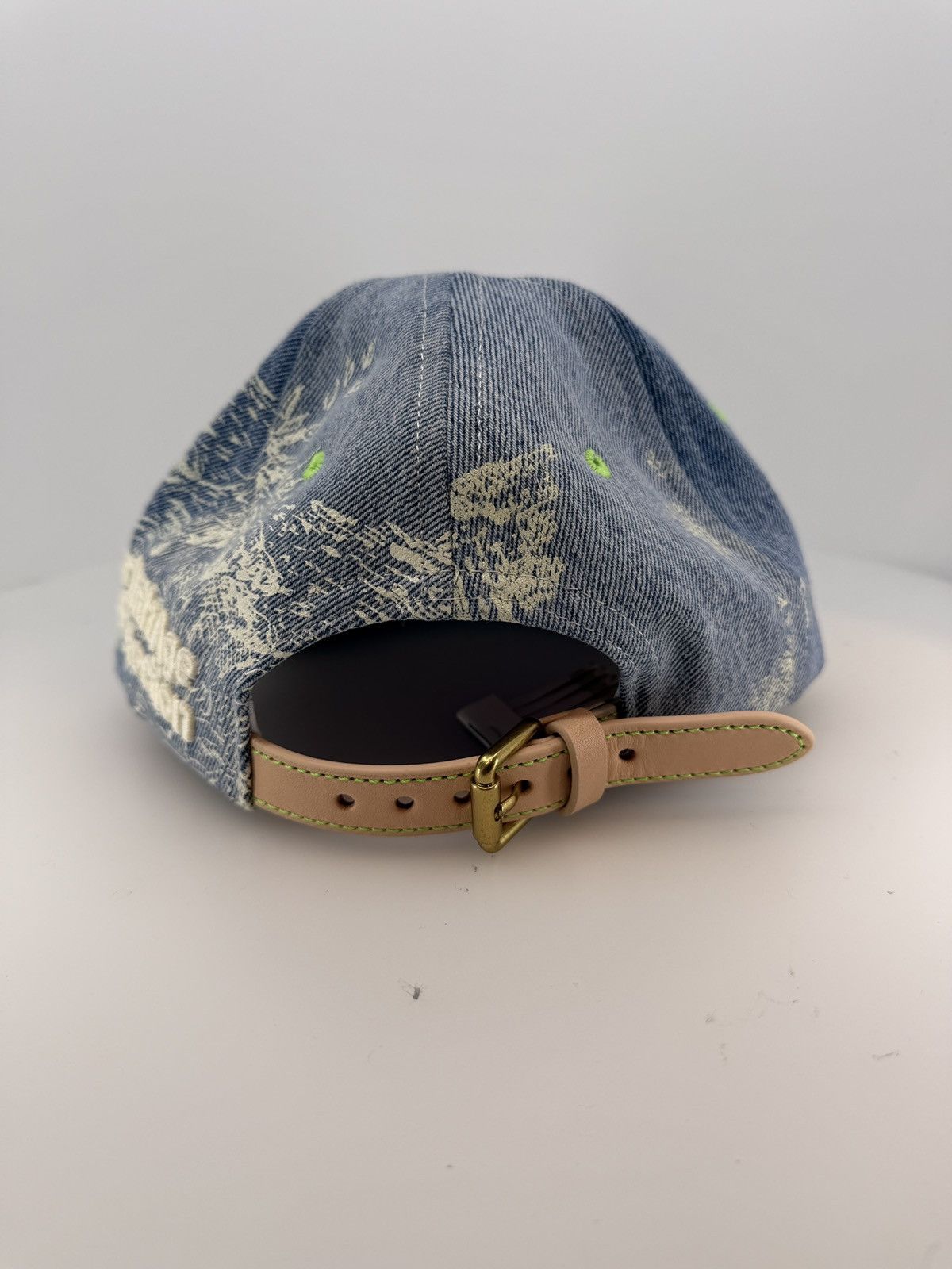 Better With Age Better With Age Teresa Deconstructed Denim Hat Size ONE SIZE - 3 Thumbnail