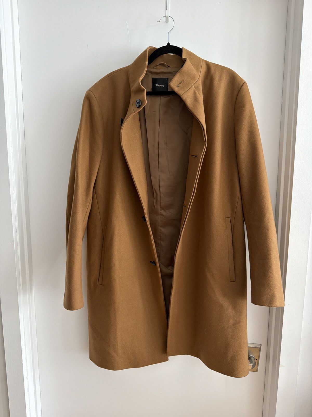 Theory Theory Belvin Wool Coat Size US XL / EU 56 / 4 - 1 Thumbnail