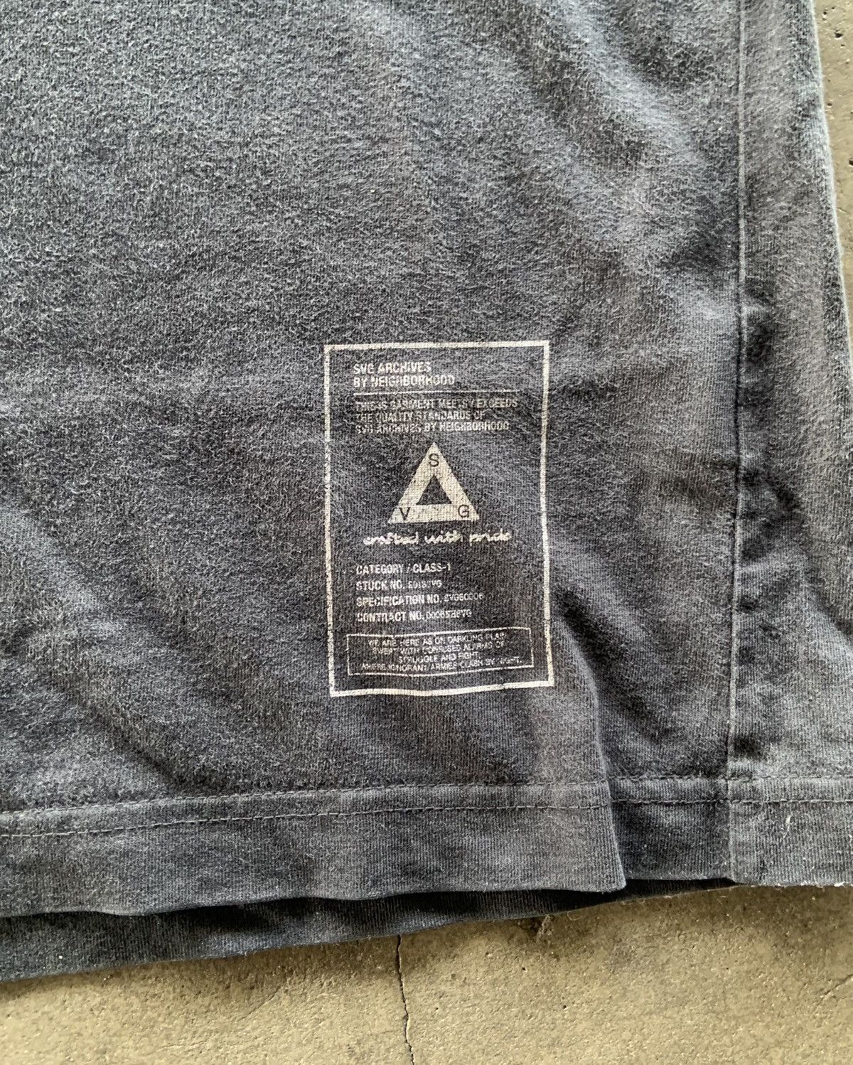 Japanese Brand × Neighborhood × Vintage Vintage Neighborhoo Faded Black Size US XL / EU 56 / 4 - 2 Thumbnail