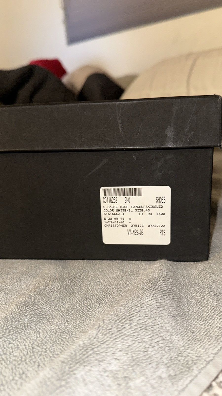 Balmain Balmain Skate High Top Sneakers DS Size US 10 / EU 43 - 13 Thumbnail