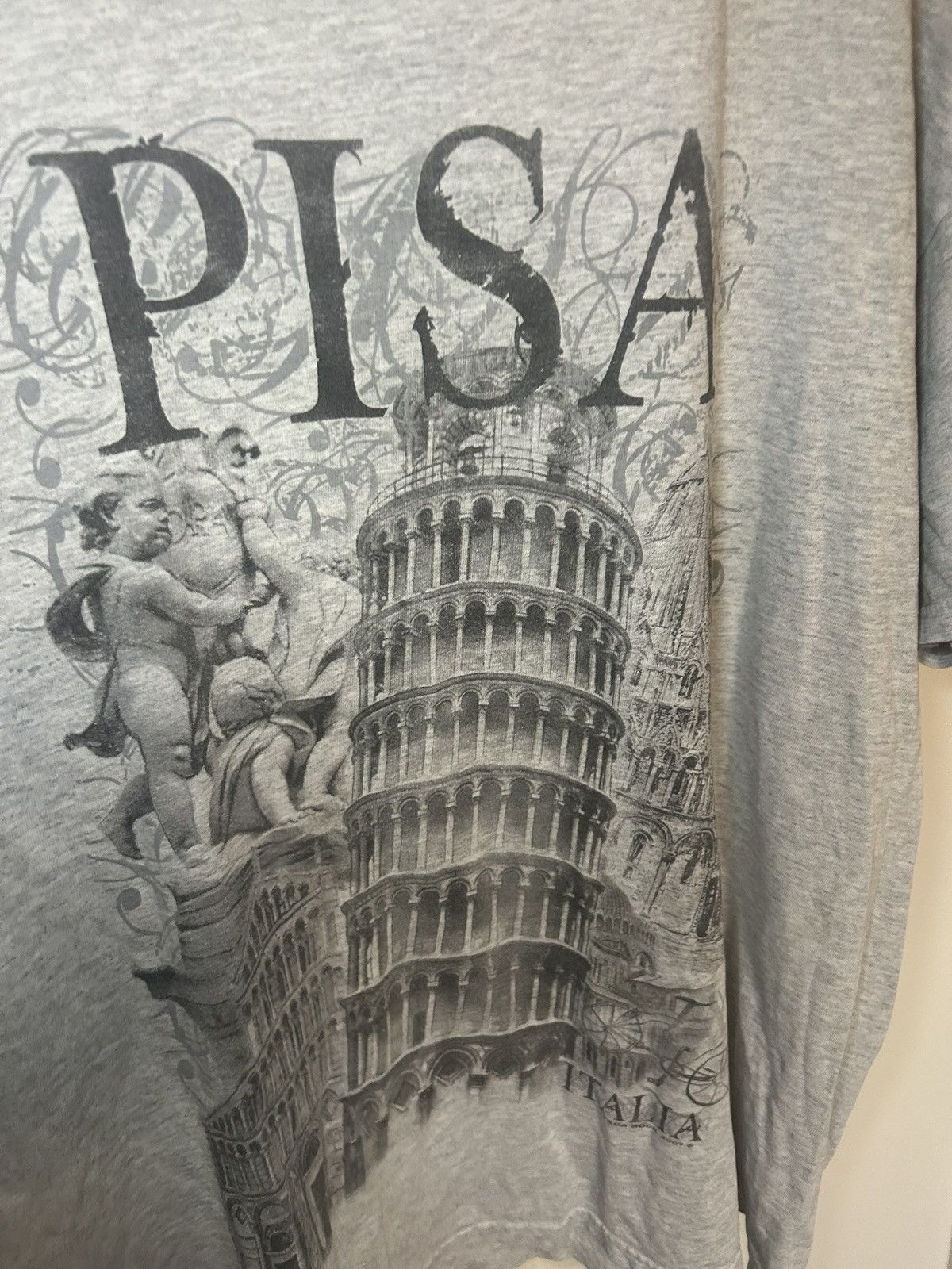 Vintage Vintage Pisa leaning tower t-shirt Size US XL / EU 56 / 4 - 5 Thumbnail