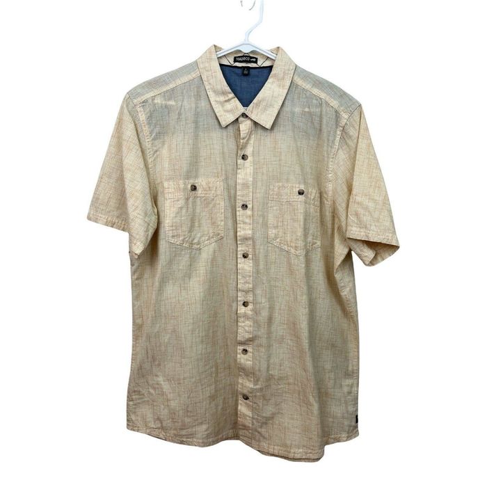 Toad And Co Toad & Company 100% Organic Cotton Button Down Shirt Large 