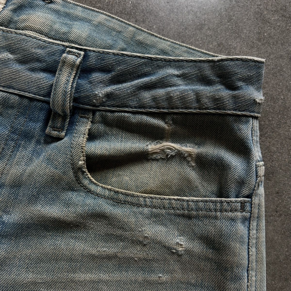 Diesel Diesel Crash Denim Size US 29 - 3 Thumbnail