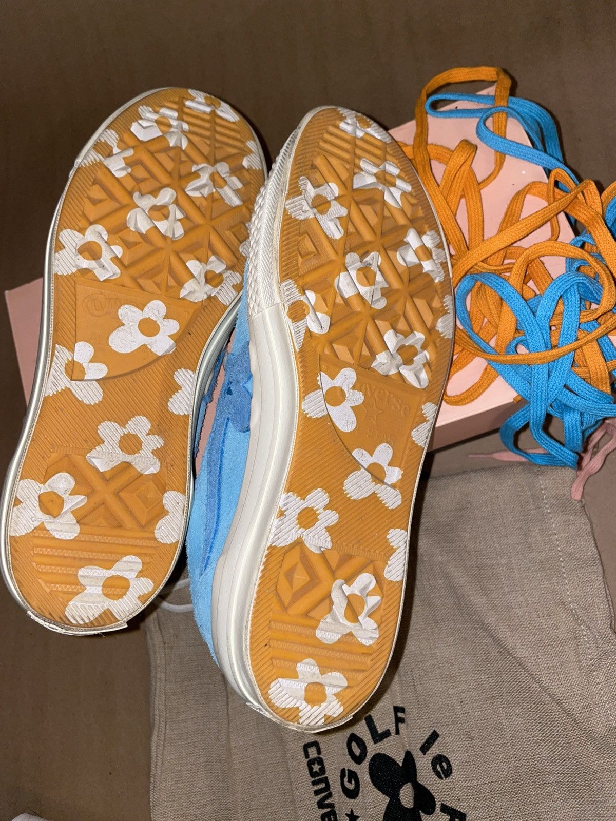 Converse × Golf le Fleur Golf Le Fleur Converse One Star Ox Bachelor Blue Size US 9 / EU 42 - 2 Thumbnail