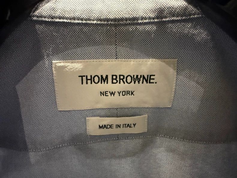 Thom Browne Thom Browne size2 Blue Oxford shirt Size US M / EU 48-50 / 2 - 3 Thumbnail