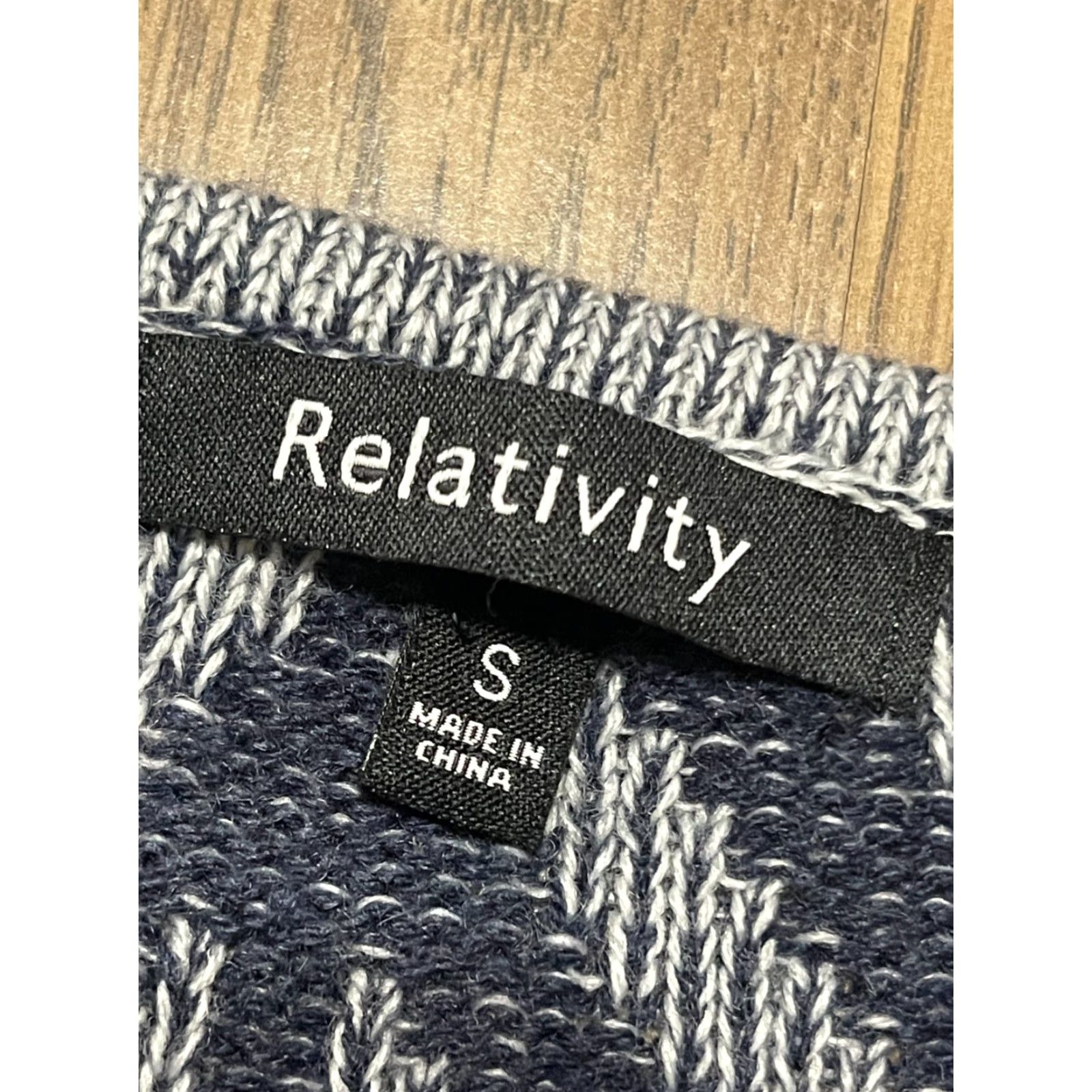 Vintage Relativity Shirt Womens Size Small Blue White Short Sleeve Tassel Shirt Size S / US 4 / IT 40 - 5 Thumbnail