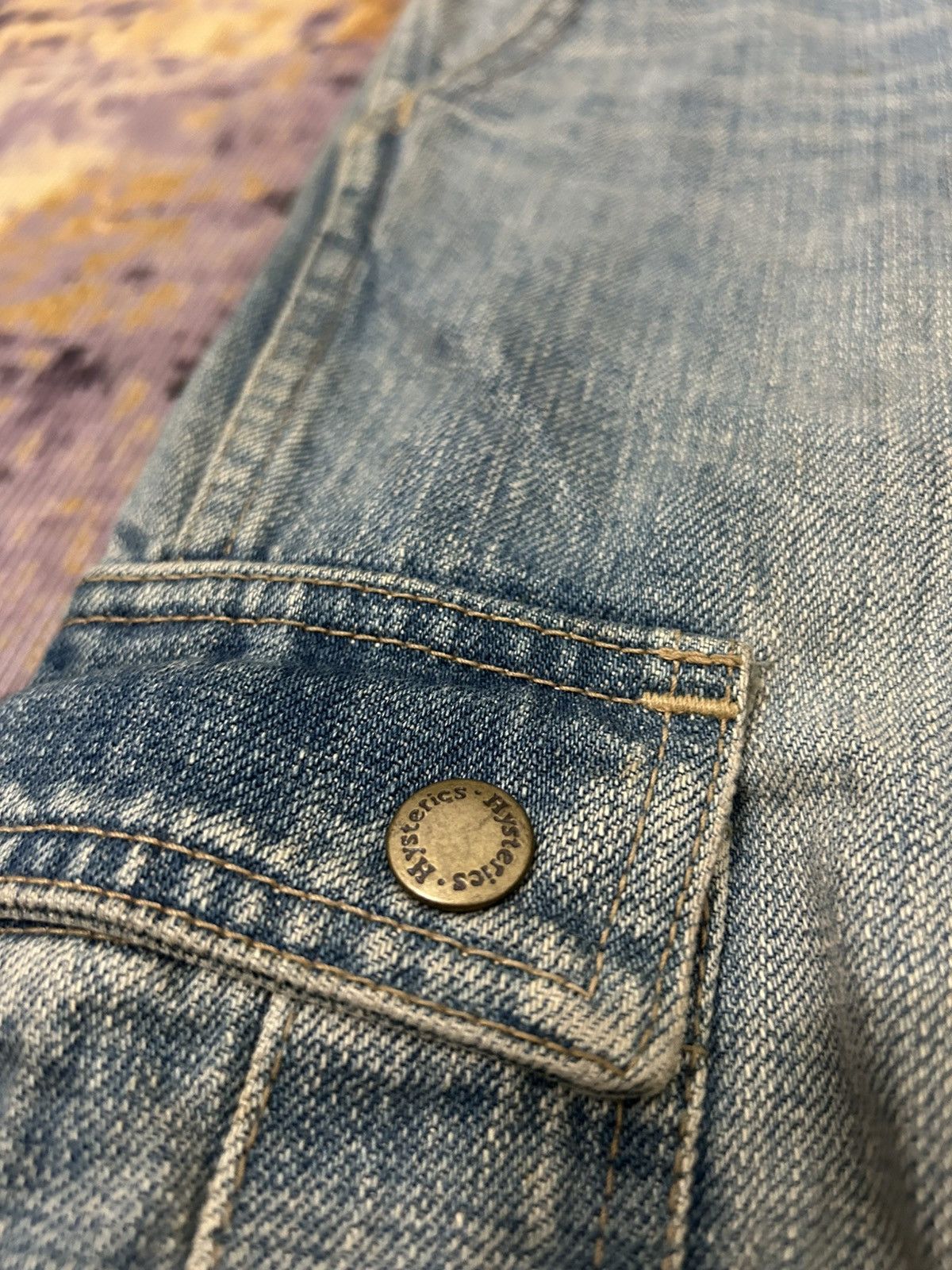 Hysteric Glamour Vintage Hysteric Glamour Bondage Cargo Croped Jeans Size US 30 / EU 46 - 11 Thumbnail