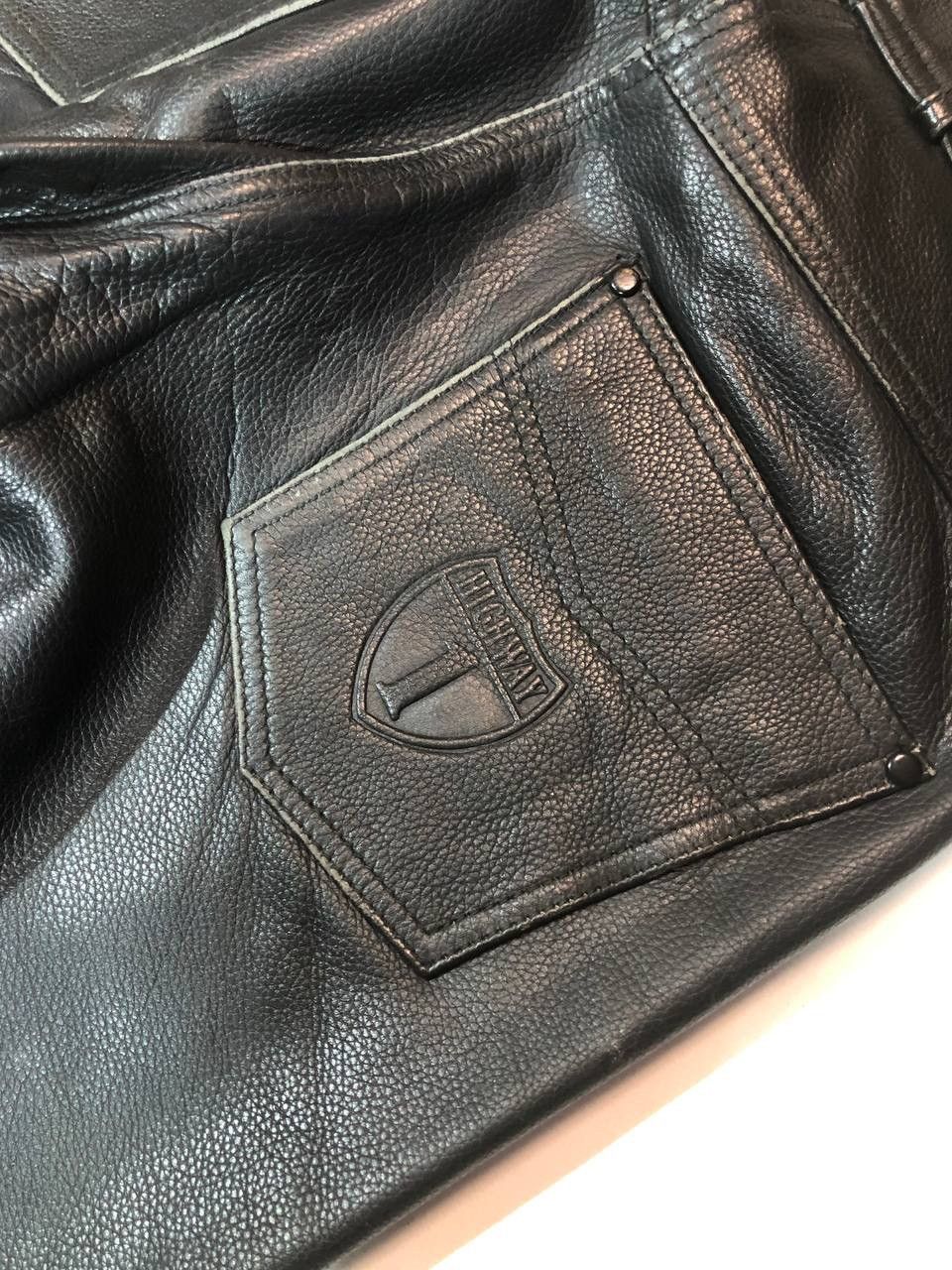 Vintage High Way Racing Moto Leather Pants Vintage Size US 30 / EU 46 - 9 Thumbnail