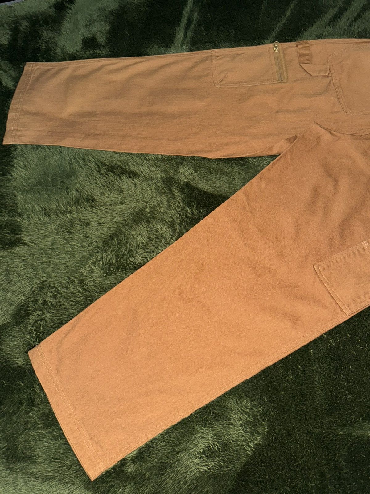 Puma × Rhude [XL] Puma x Rhude Rhuigi Heavy Cotton Double Knee Pants Tan Size US 38 / EU 54 - 11 Thumbnail