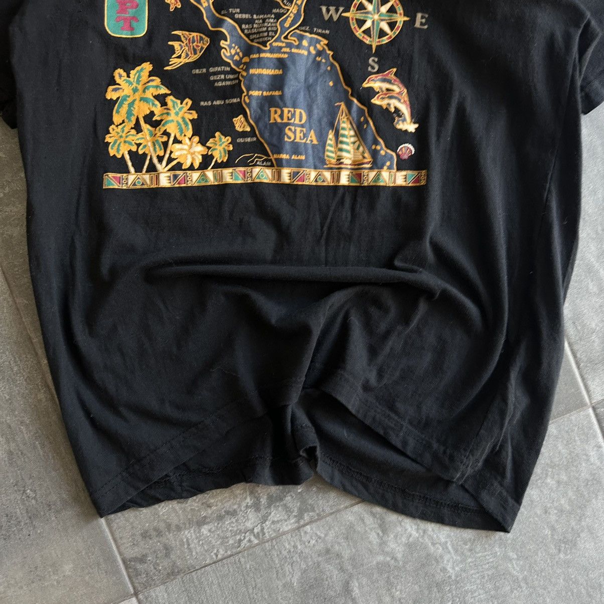 Vintage × Y/Project Vintage Adult Red Sea T-shirts Big Logo Joke Humor Y2K 00s Size US M / EU 48-50 / 2 - 6 Thumbnail