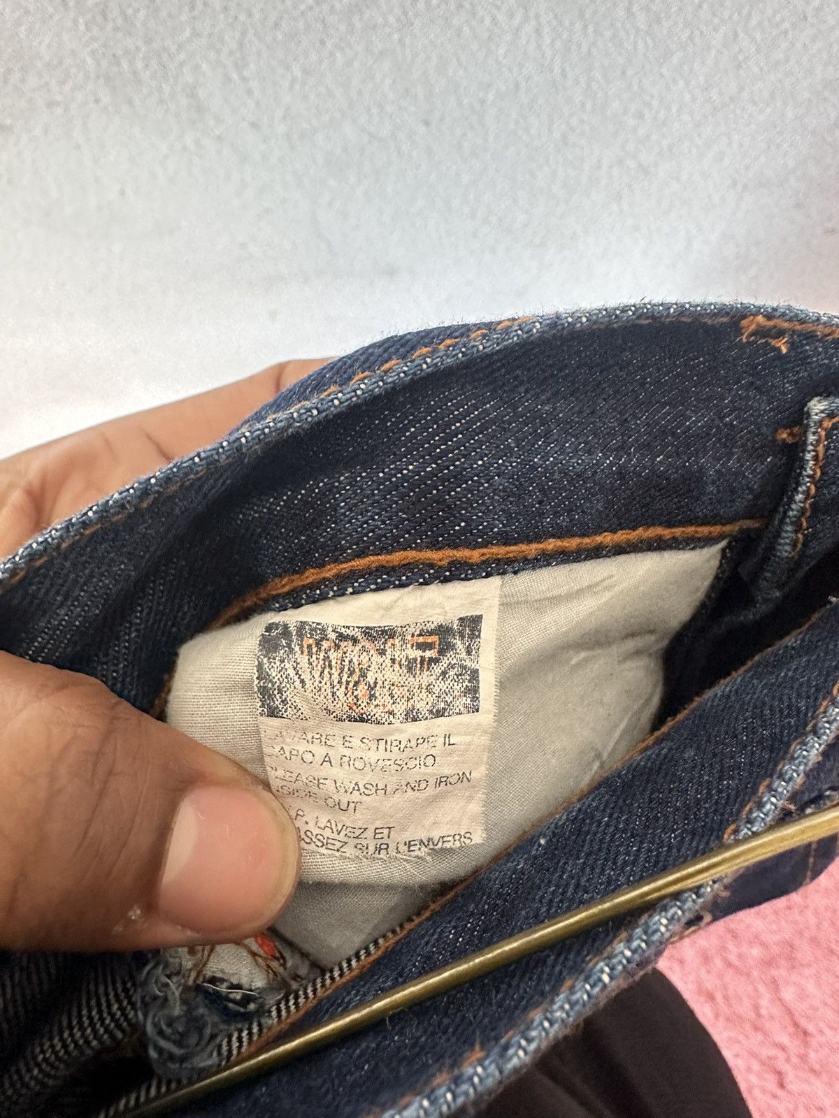 Walter Van Beirendonck wild & lethal trash “ slenderman denim ” Size US 30 / EU 46 - 6 Thumbnail