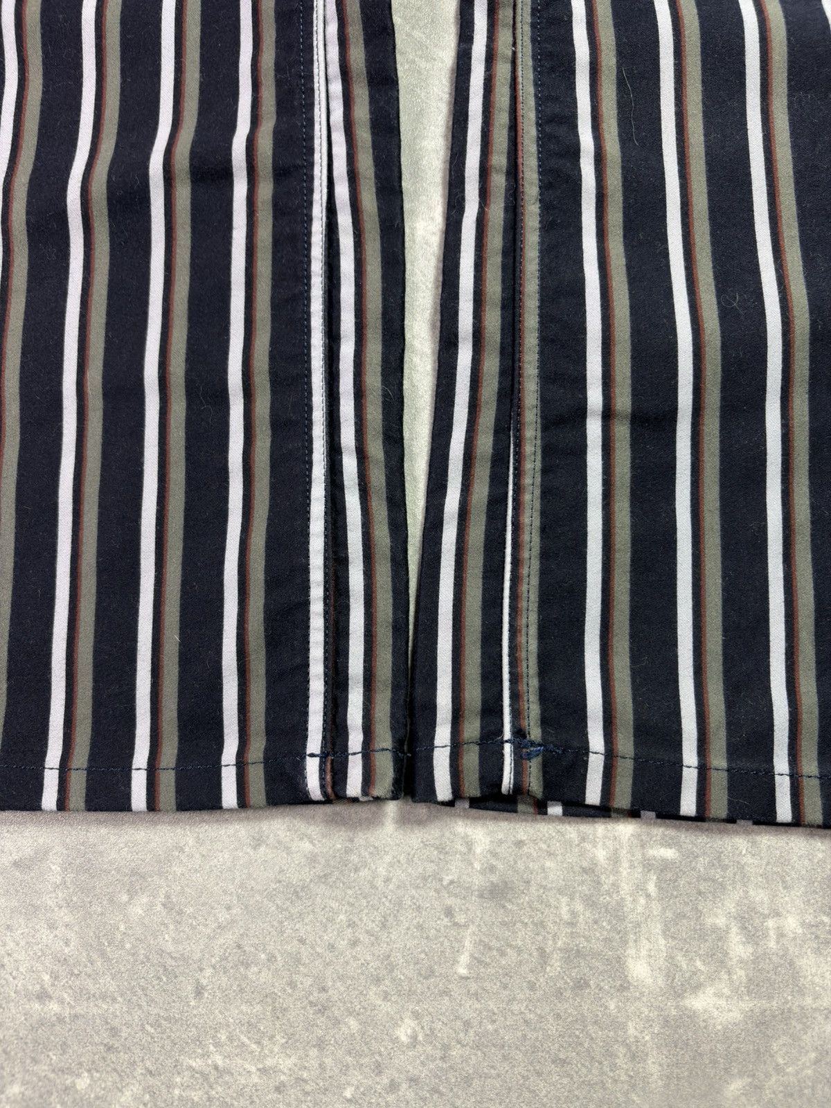 Burberry Burberry Black Label Exclusive Flared Striped Pants 27 28 Size US 27 - 5 Thumbnail