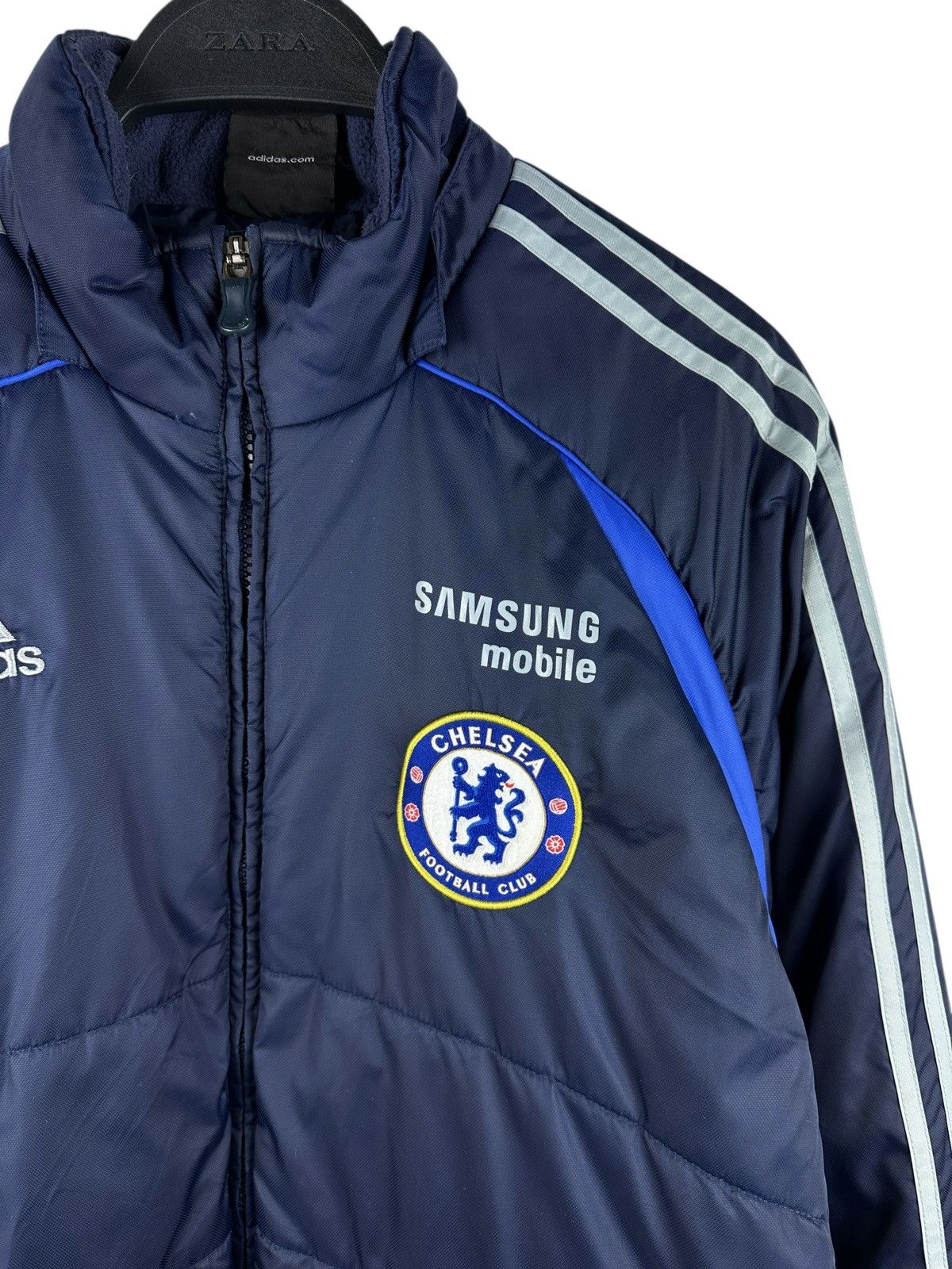 Adidas Vintage Chelsea F.C. Adidas 2006/07 Men’s Puffer Coat Jacket Size US S / EU 44-46 / 1 - 3 Thumbnail