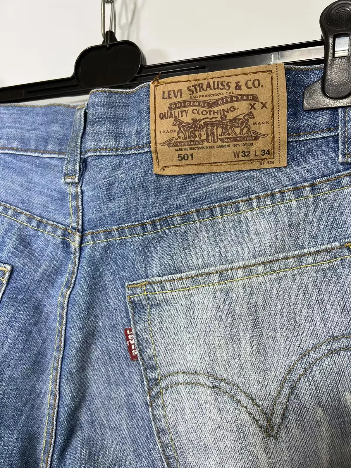 Denime × Levi's Levi’s denim jeans 32/34 Size US 32 / EU 48 - 3 Thumbnail
