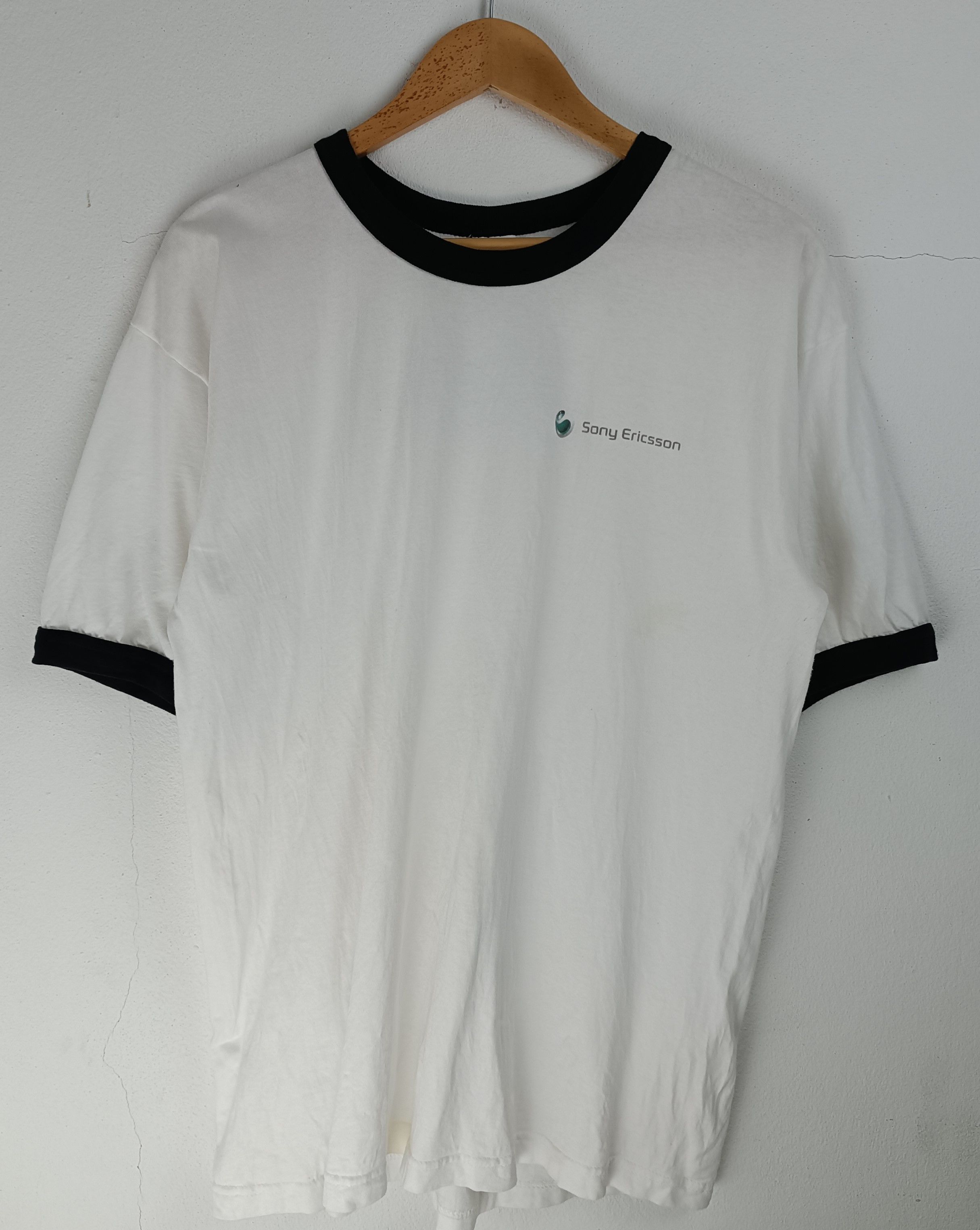Sony VINTAGE Y2K SONY ERICSON RINGER PROMO TEE nokia motorola Size US L / EU 52-54 / 3 - 3 Thumbnail