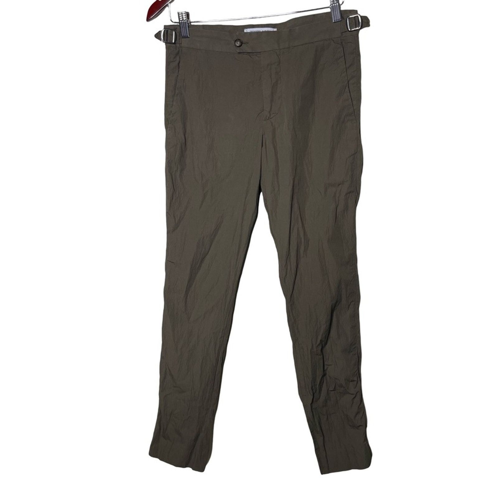 Frescobol Carioca Frescobol Carioca olive green cotton blend pants sz 30 Size US 30 / EU 46 - 1 Thumbnail