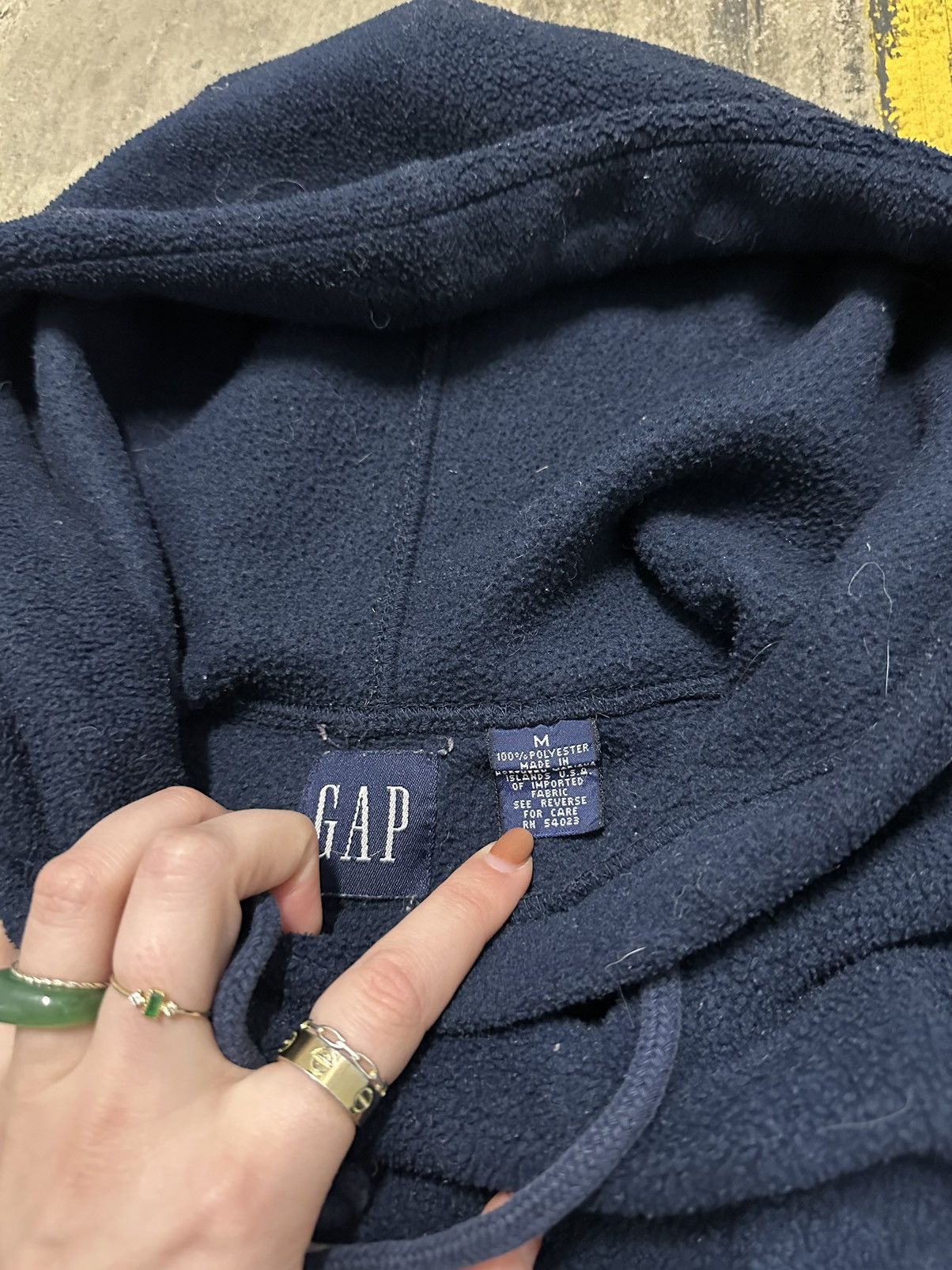 Gap × Vintage Y2K GAP fleece hoodie Size US M / EU 48-50 / 2 - 5 Thumbnail