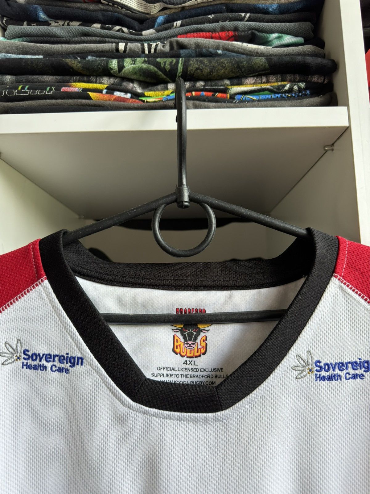 NHL BRADFORD BULLS 2010 NFL RUGBY JERSEY KOOGA 4XL Size US XXL / EU 58 / 5 - 4 Thumbnail