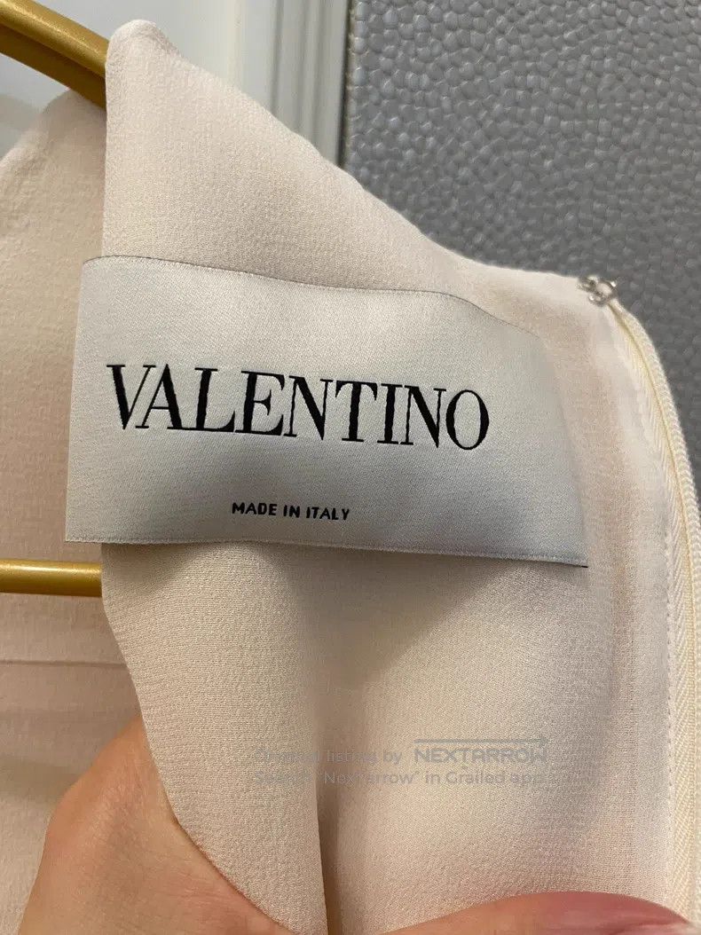 Valentino Valentino Black and white color-blocked lace dress Size M / US 6-8 / IT 42-44 - 8 Thumbnail