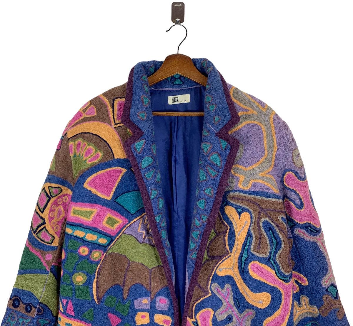 Vintage 🔥🔥VINTAGE TOKYO KEA EMBROIDERY POP ART DESIGNER JACKET Size US M / EU 48-50 / 2 - 8 Thumbnail