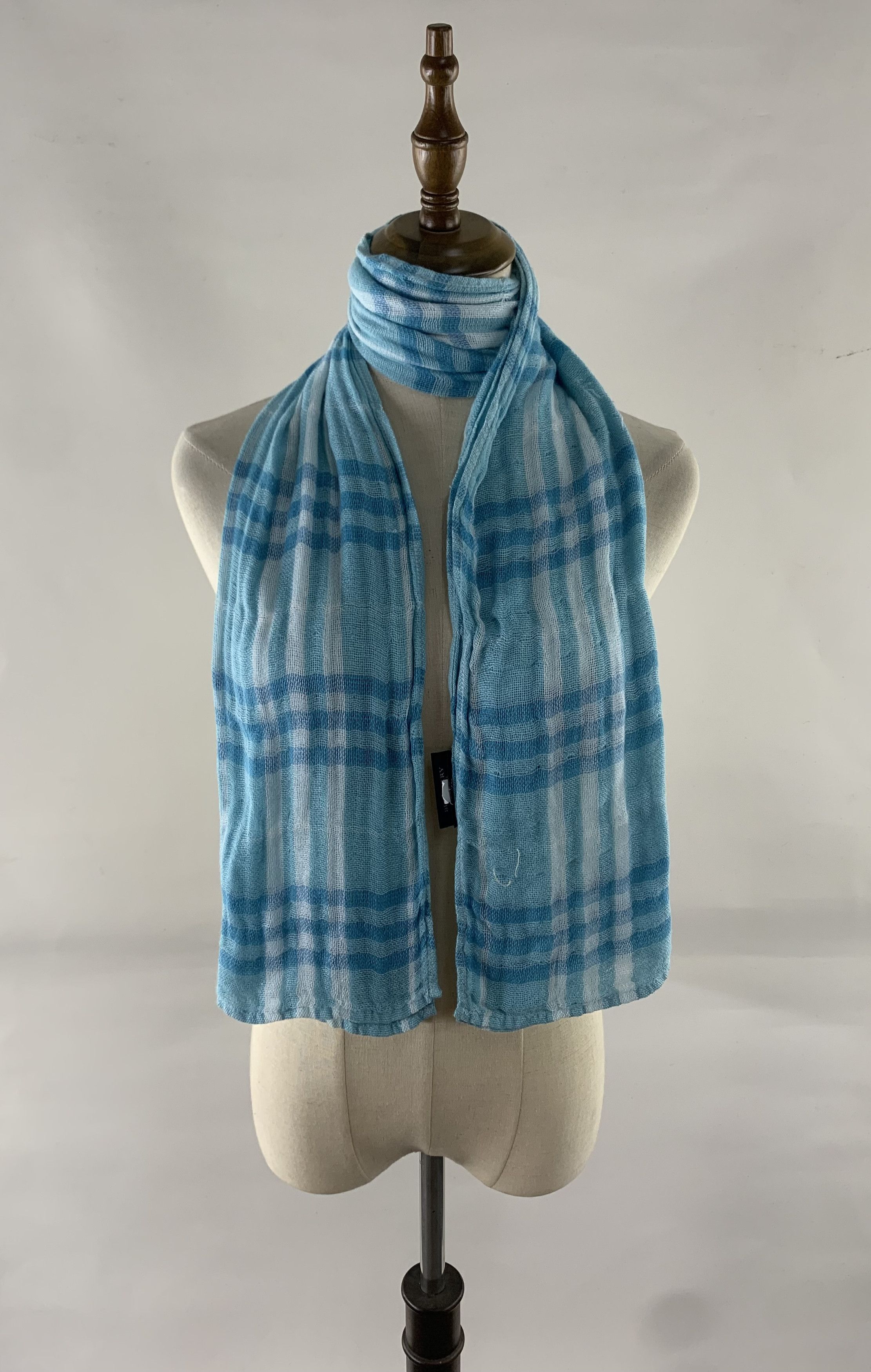 Burberry Burberry Scarf Cotton Muffler Neck Wrap BL9331 Size ONE SIZE - 1 Thumbnail