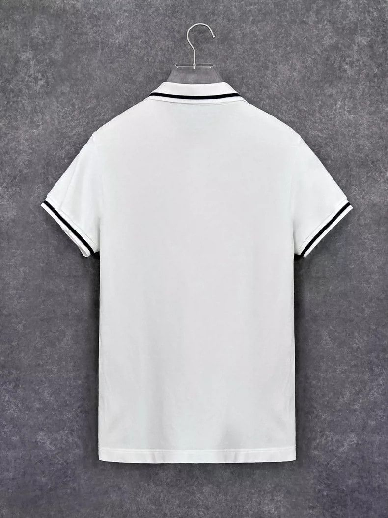 Dior Dior Dior Embroidered Bee White Polo Shirt for Men-2507 Size US S / EU 44-46 / 1 - 2 Thumbnail