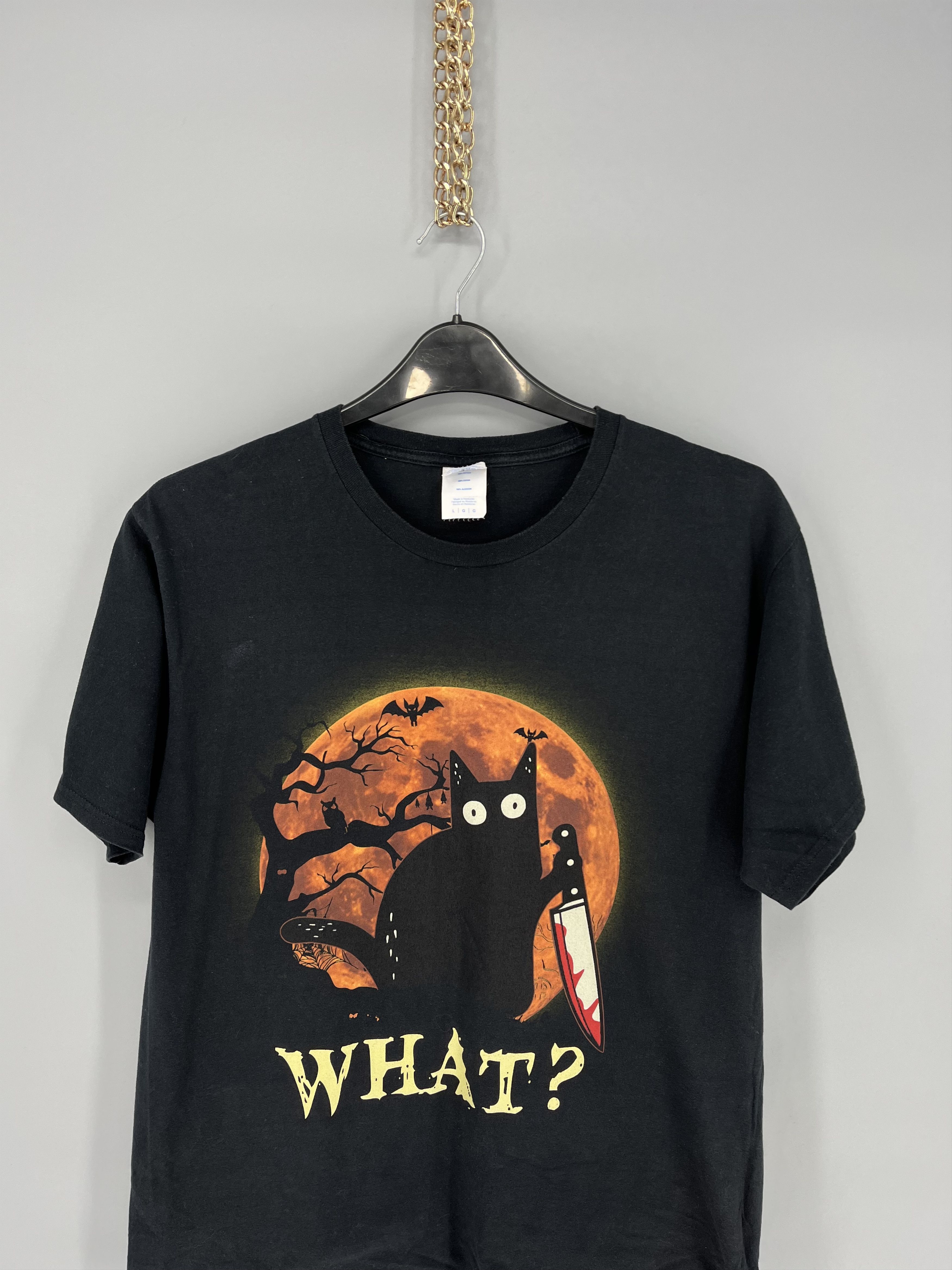 Band Tees Vintage 90s Adult “What ??” Humor Tee Streetwear Dead Face Size US L / EU 52-54 / 3 - 4 Thumbnail