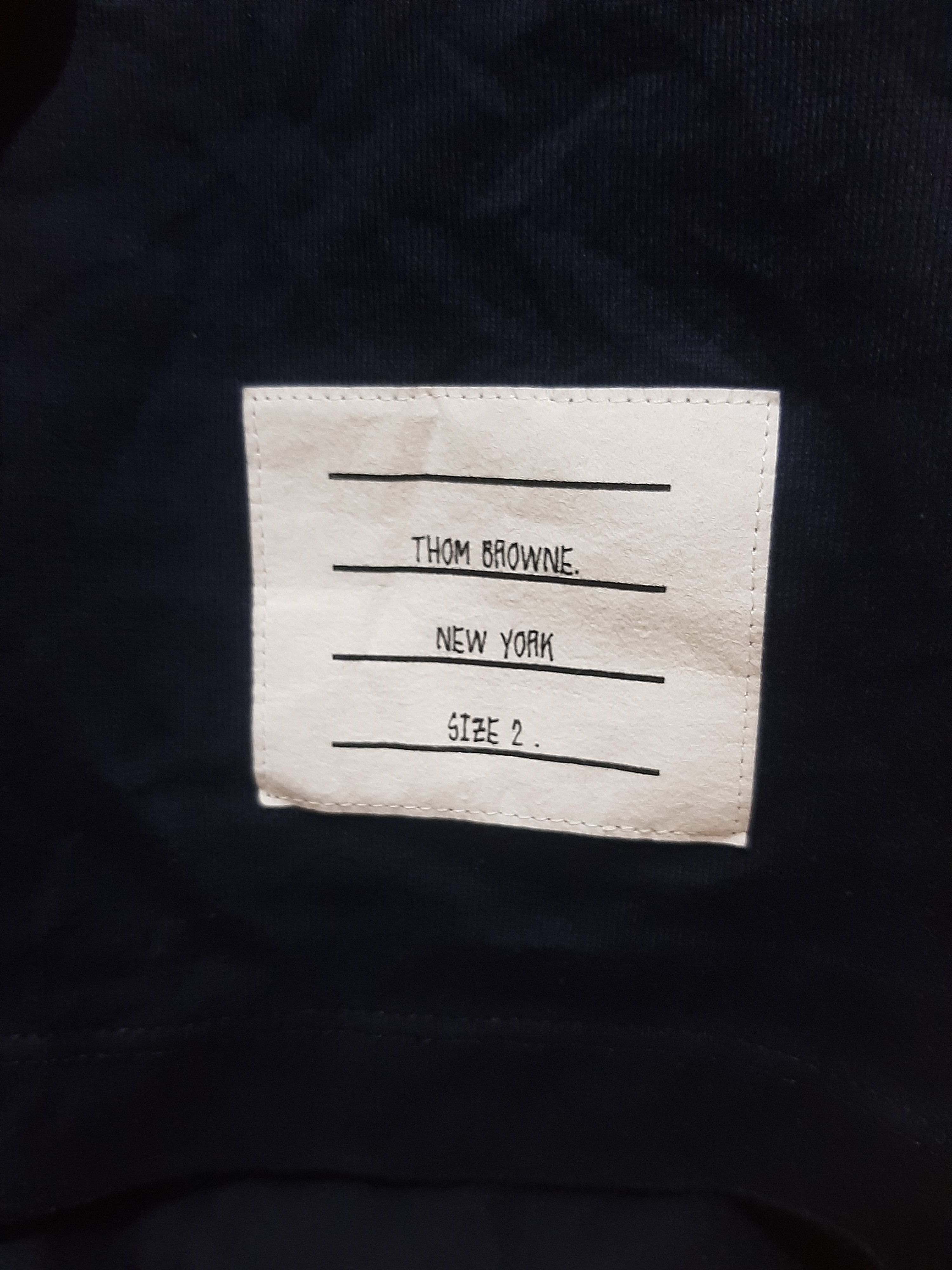 Thom Browne Men's Side Slit Relaxed short Slevee MJS067A00042415 Size US M / EU 48-50 / 2 - 5 Thumbnail