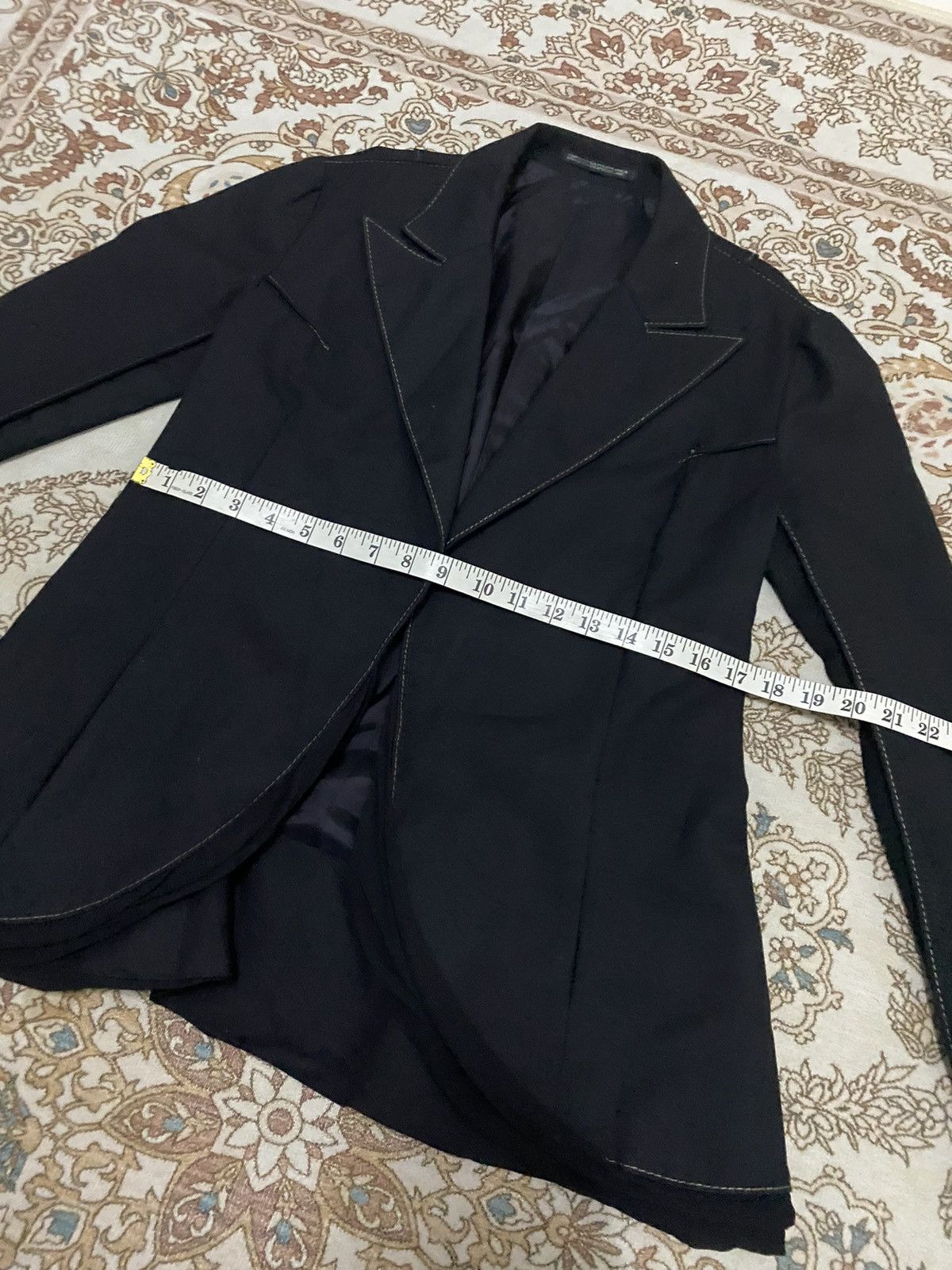 Yohji Yamamoto Iconic Signature Yohji Yamamoto Jacket Coat Size S / US 4 / IT 40 - 11 Thumbnail