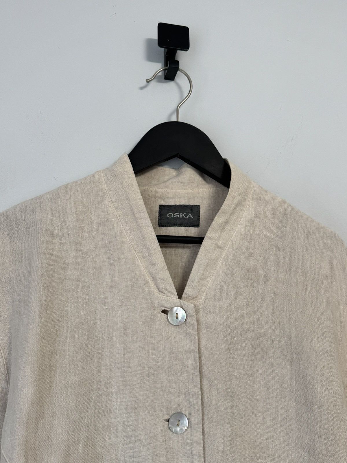 OSKA Oska Vintage Linen Beige Jacket, Size 2 Women’s Size XS / US 0-2 / IT 36-38 - 2 Thumbnail