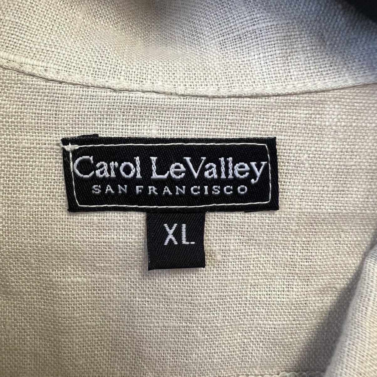 Other Carol LeValley San Francisco Linen Utility Shirt Jacket USA Size XL / US 12-14 / IT 48-50 - 6 Thumbnail