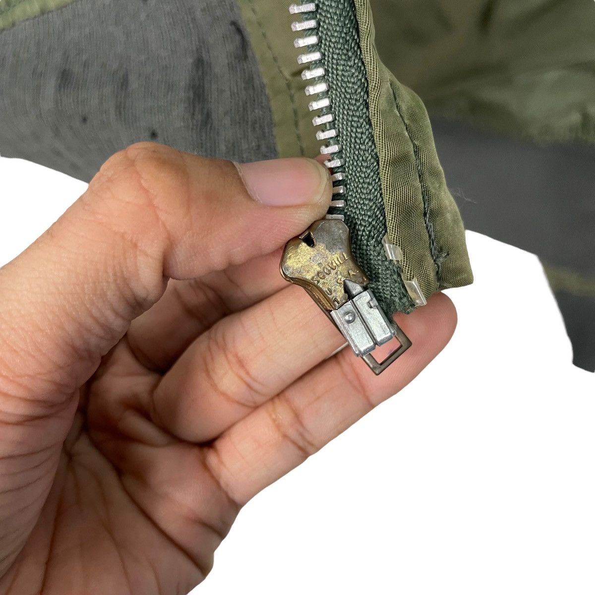Alpha Industries Vintage 70S Alpha Industries USAF L-2B Flight Jacket Size US L / EU 52-54 / 3 - 15 Thumbnail