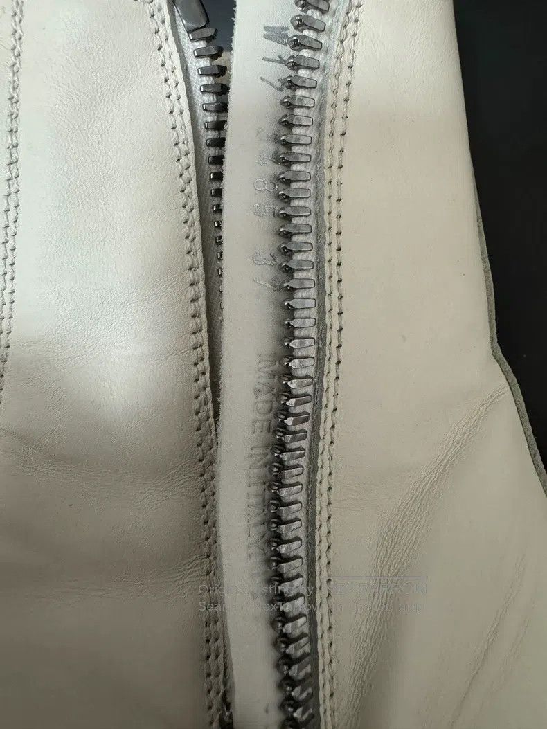 Rick Owens Rick Owens Pure white milk Converse Size US 5 / EU 37 - 9 Thumbnail
