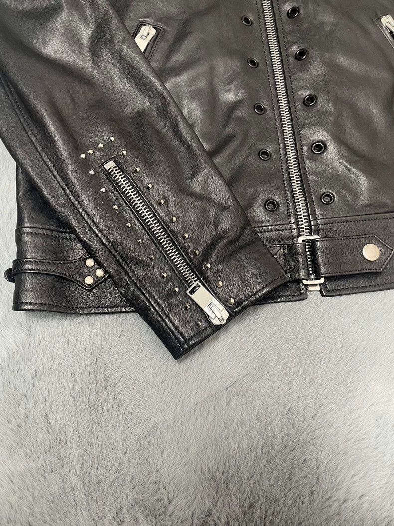 Saint Laurent Paris Saint Laurent Paris Sheepskin rivet leather jacket-2506 Size US M / EU 48-50 / 2 - 5 Thumbnail