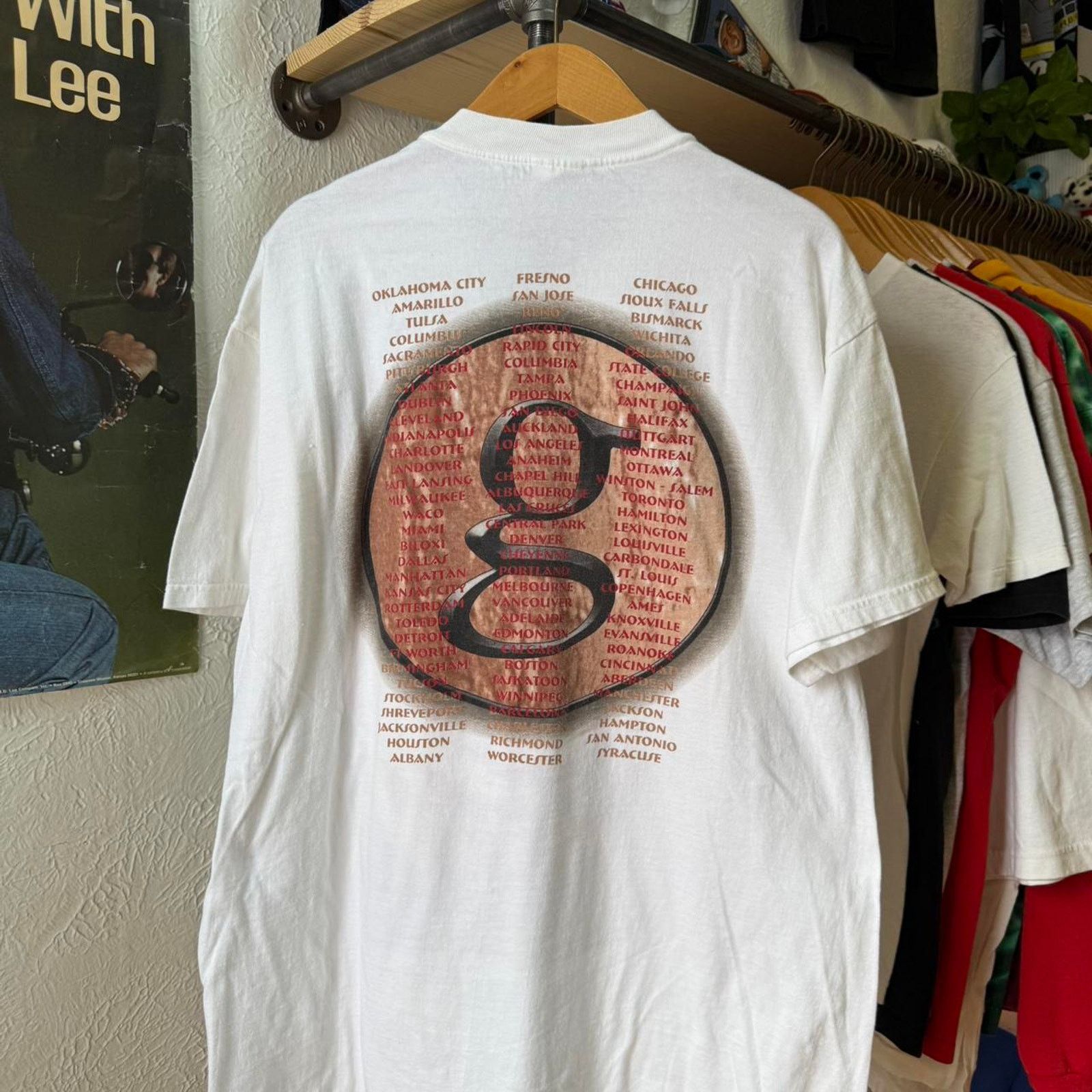 Hanes × Vintage Vintage 90s Garth Brooks Country Music Band T-Shirt Size US XL / EU 56 / 4 - 2 Thumbnail