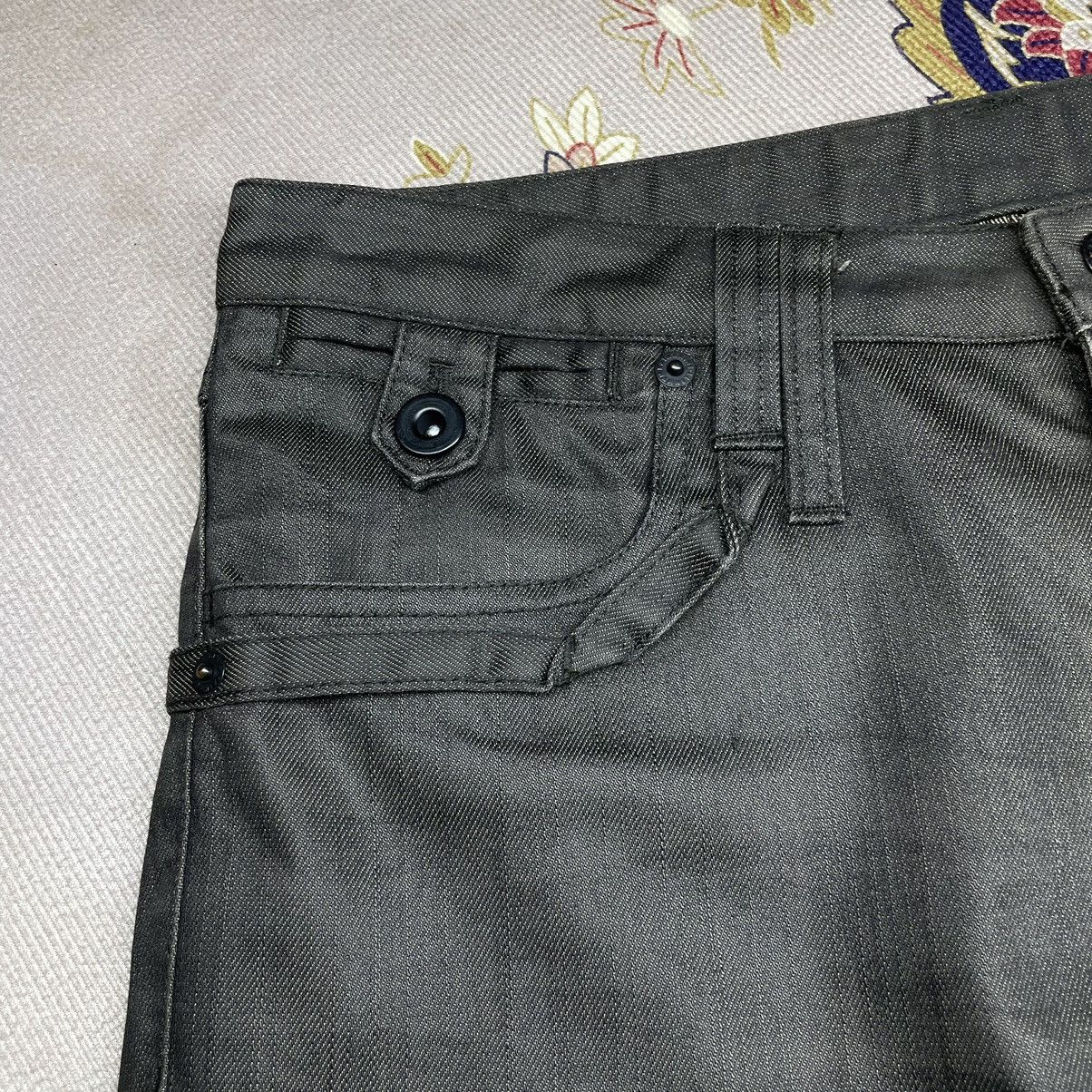 Katharine Hamnett London A20 Katharine Hamnett London Dark Brown Coated Jeans Size US 30 / EU 46 - 6 Thumbnail