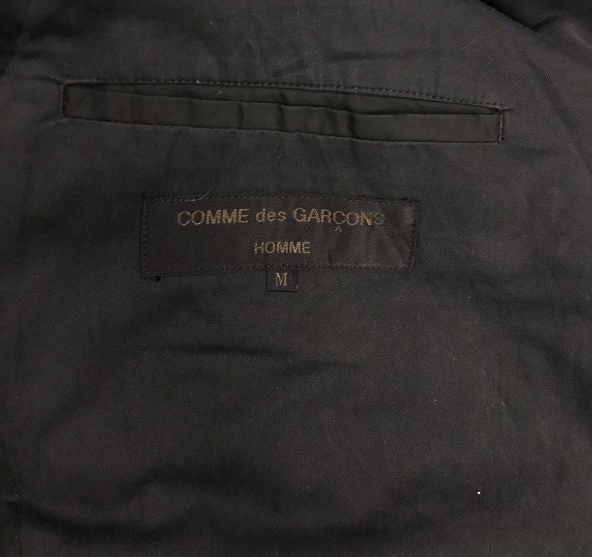 Comme des Garcons × Comme des Garcons Homme × Japanese Brand Vintage Comme Des Garcons Homme Made In Japan Blazer Size US M / EU 48-50 / 2 - 11 Thumbnail
