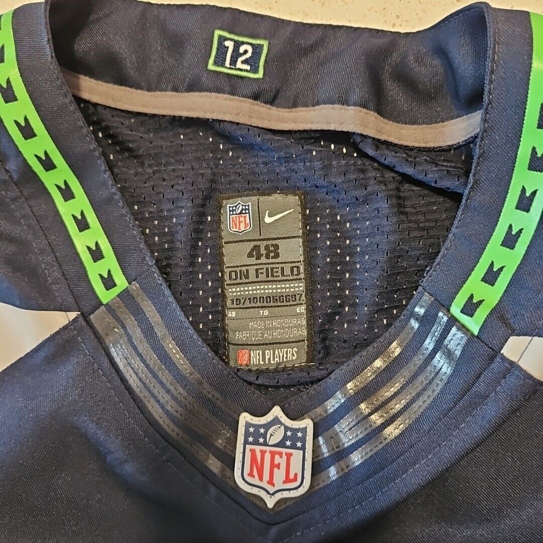 Nike Nike Seattle Seahawks Jersey Russell Wilson #3 On Field Foot Size US XL / EU 56 / 4 - 7 Thumbnail