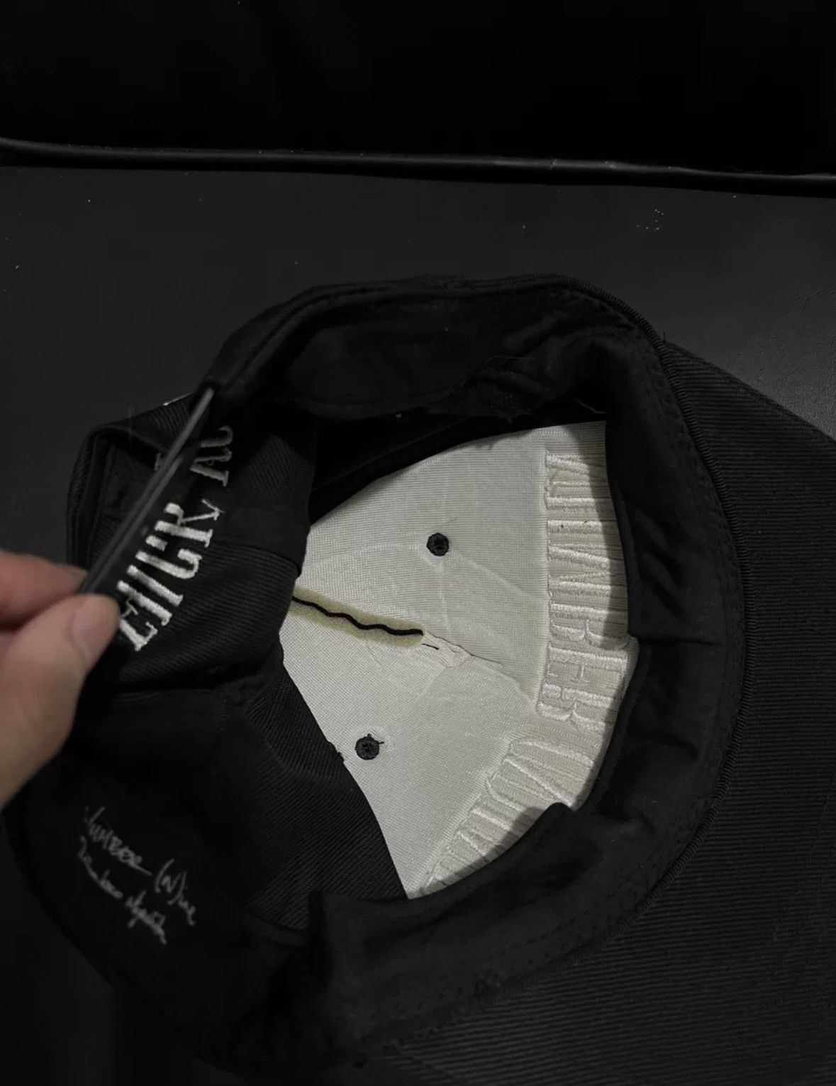Number (N)ine Number nine 06ss guns and rose fxxk you cap Size ONE SIZE - 3 Thumbnail