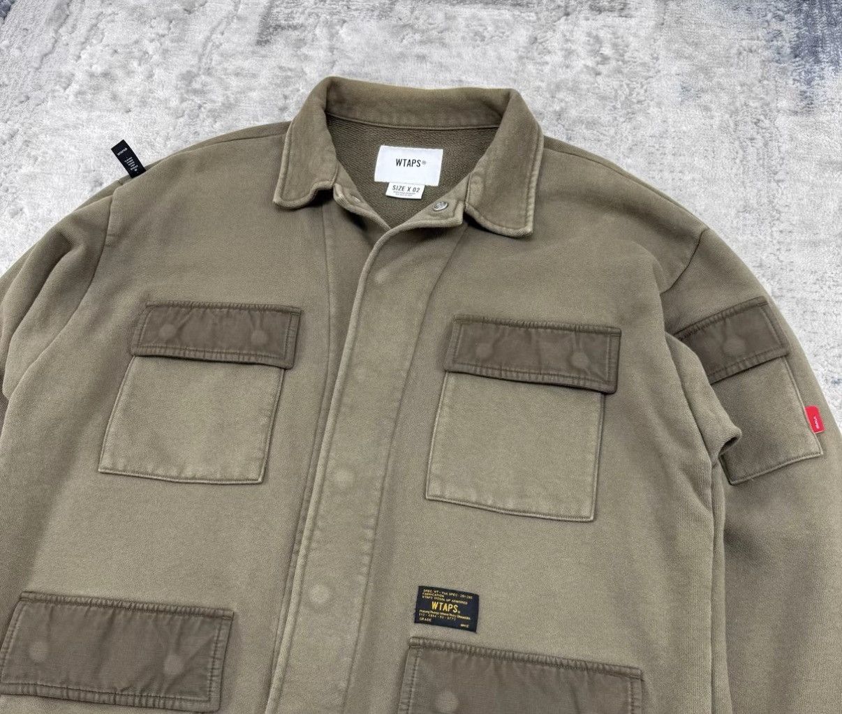 Wtaps WTAPS 17AW FP002SF Heavy Cotton Padded Pocket Jacket J16 Size US M / EU 48-50 / 2 - 2 Thumbnail