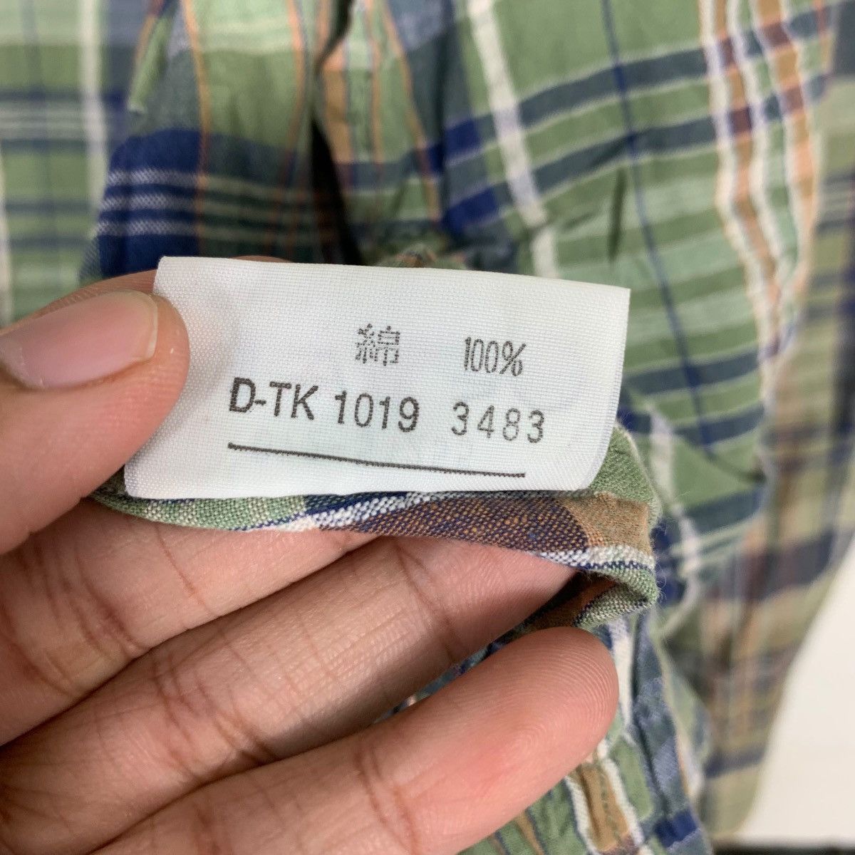 Japanese Brand MAUL RUCK Green Checked Casual Jacket #1047-C47 Size US M / EU 48-50 / 2 - 18 Thumbnail