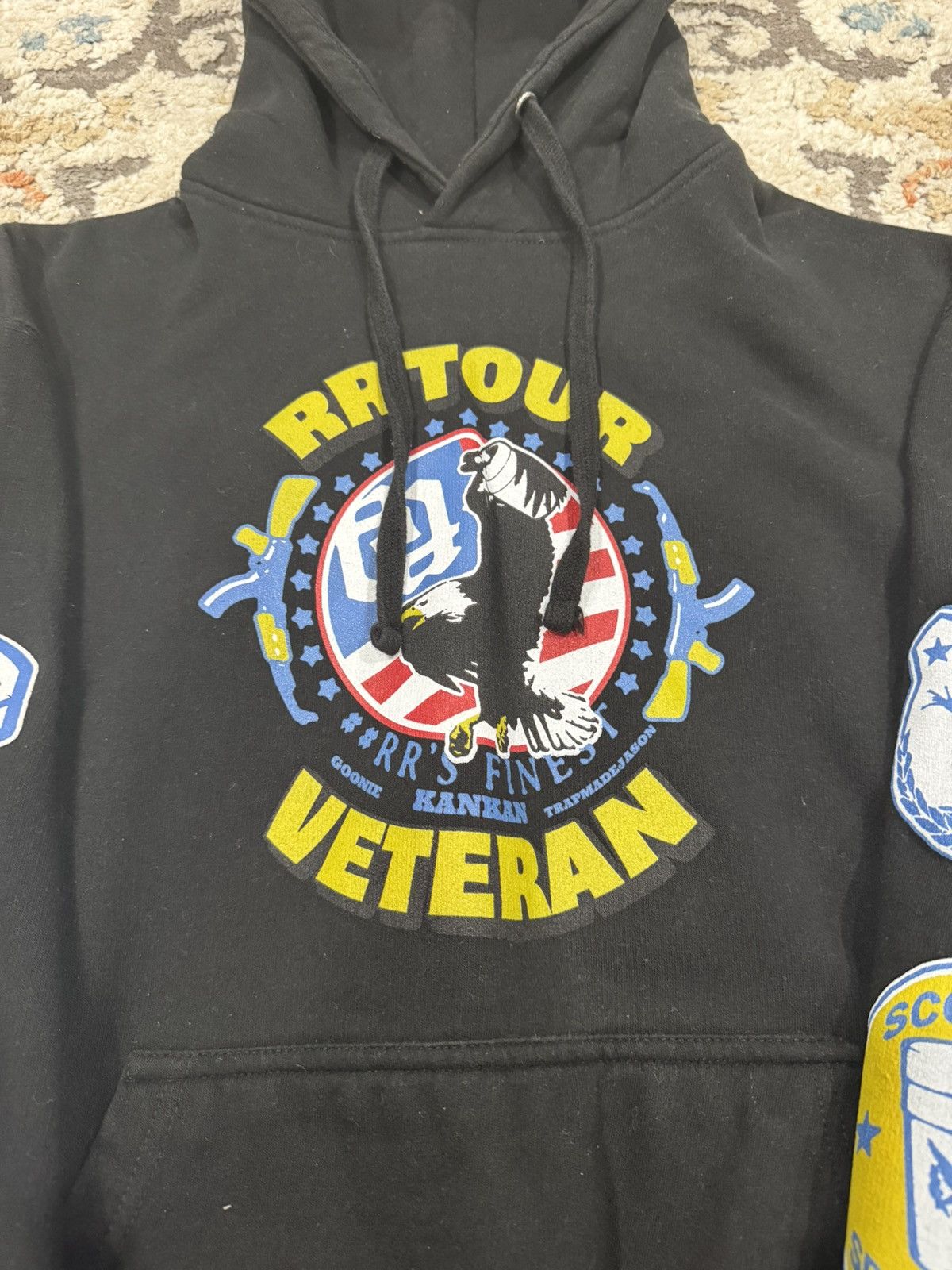 Japanese Brand Kankan RR Tour Veteran Hoodie Size US L / EU 52-54 / 3 - 2 Thumbnail